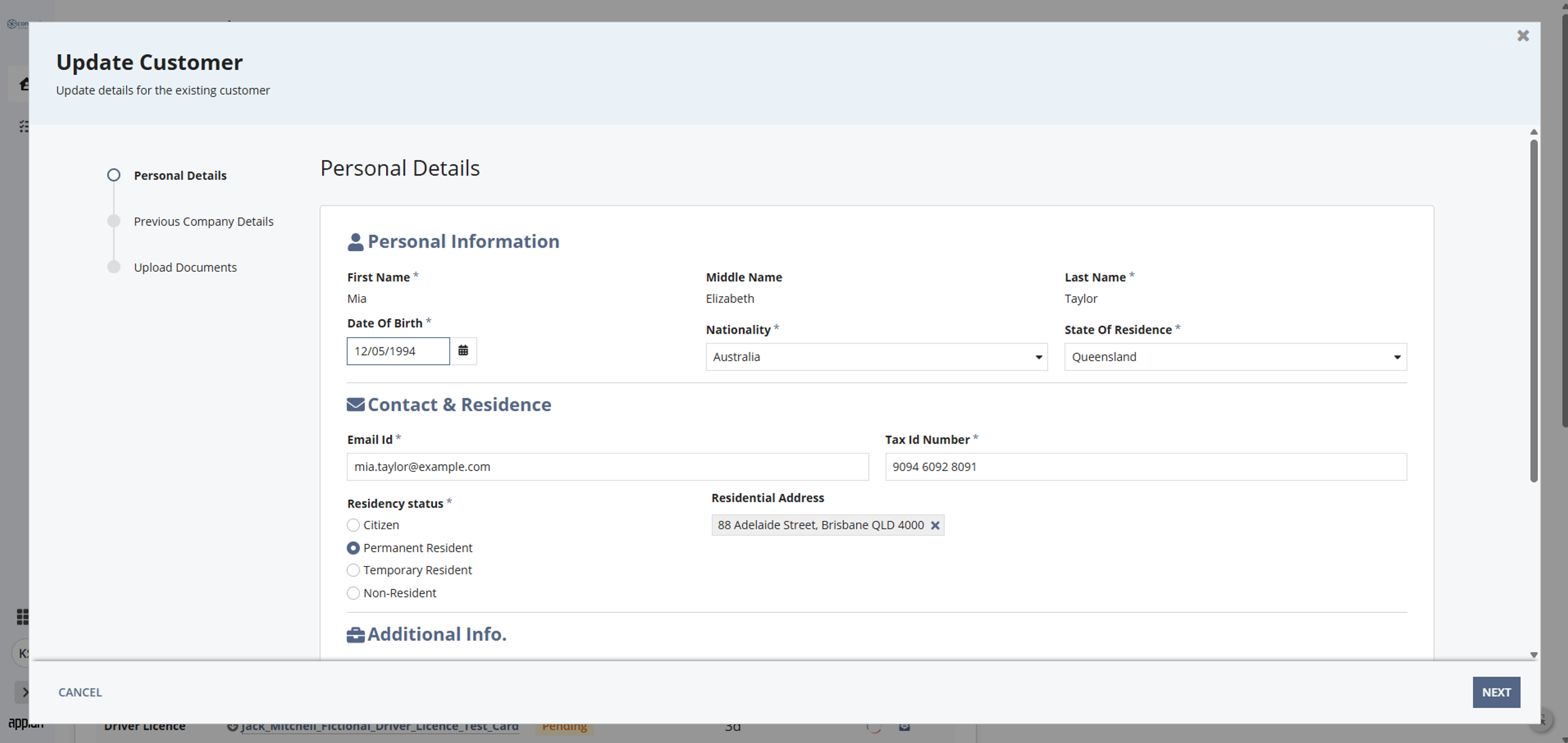 Customer Due Diligence Hub screenshot 10