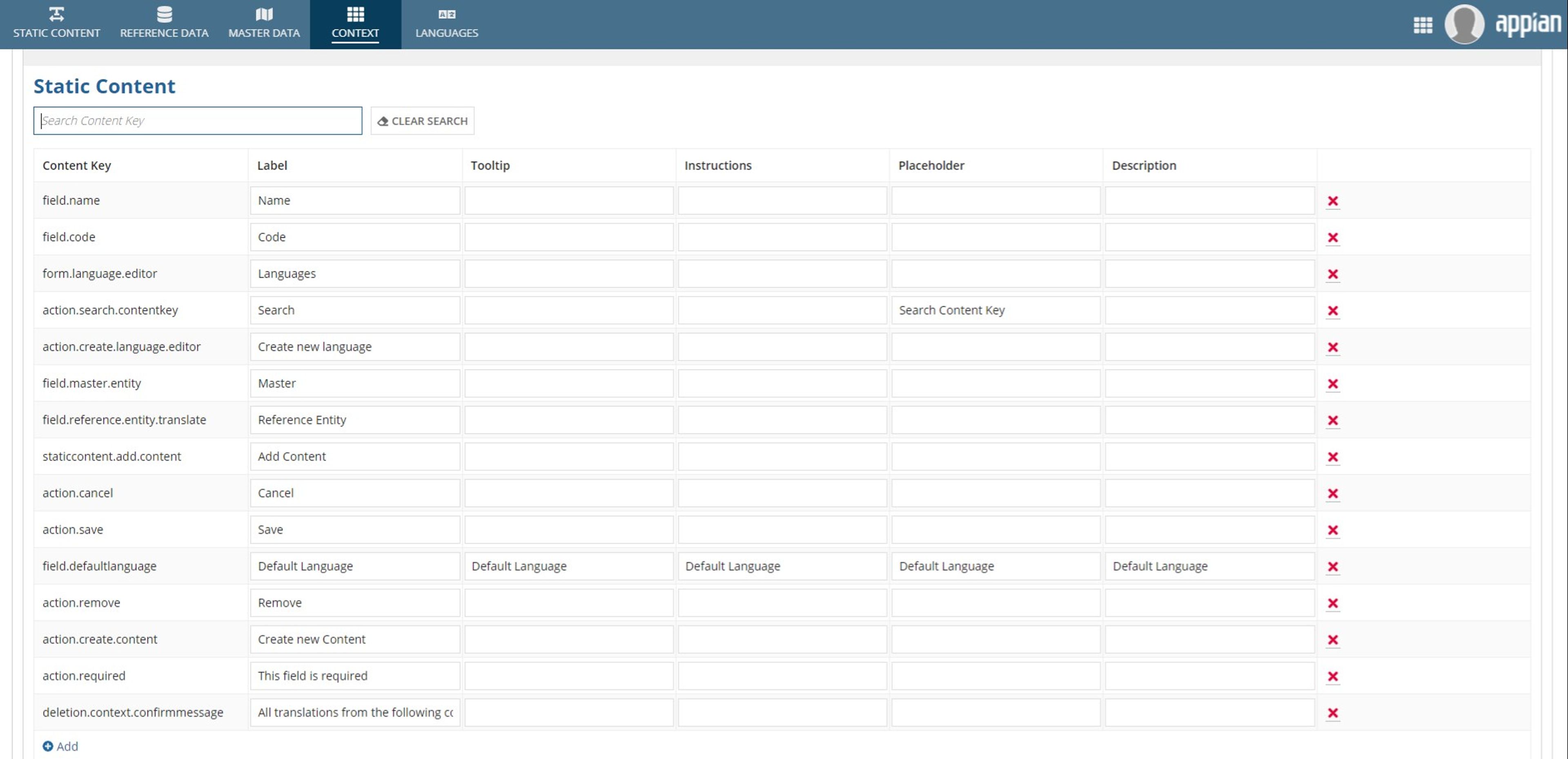 Internationalization Application screenshot 7