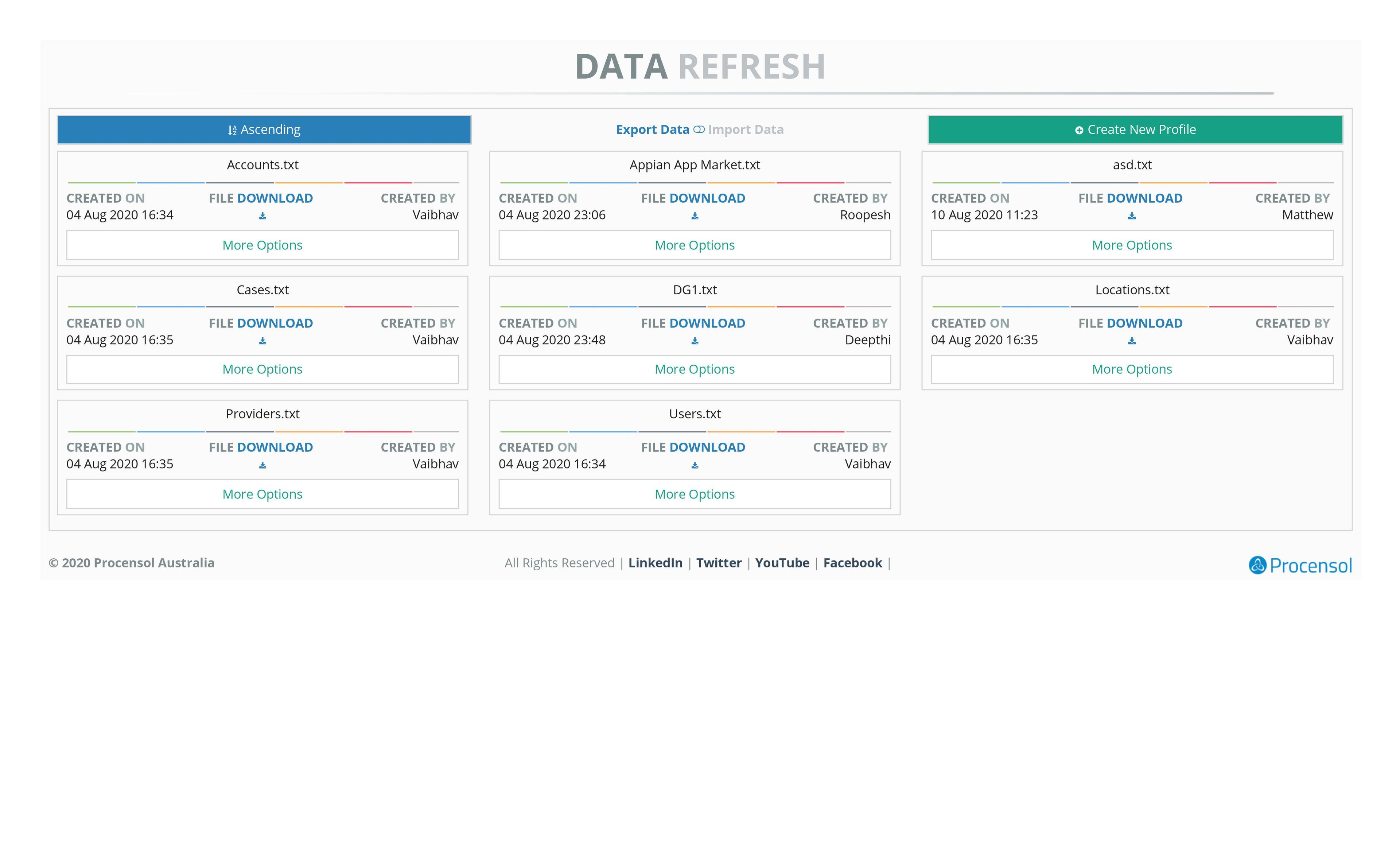 Data Refresh screenshot 6