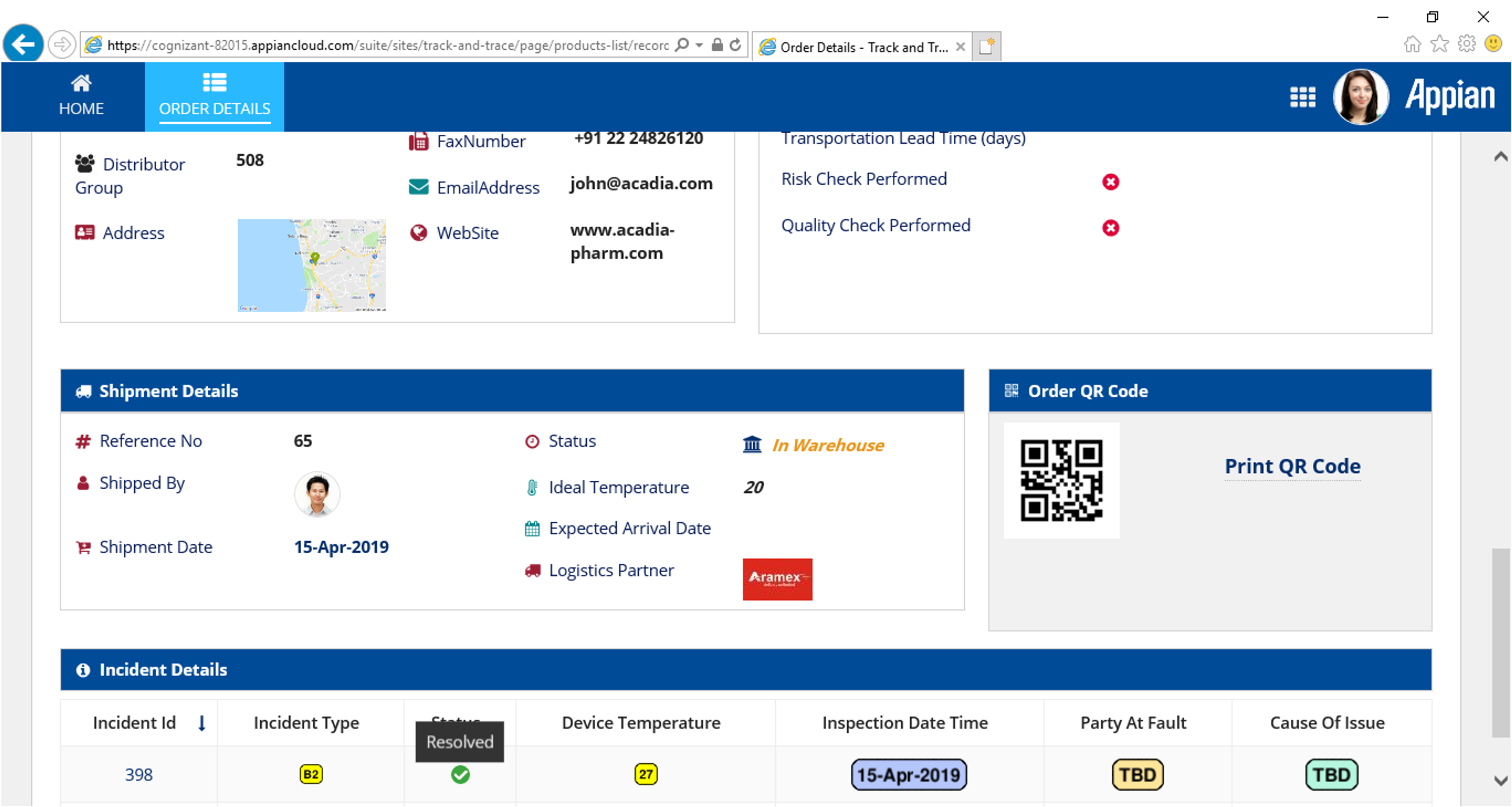 Track and Trace screenshot 6