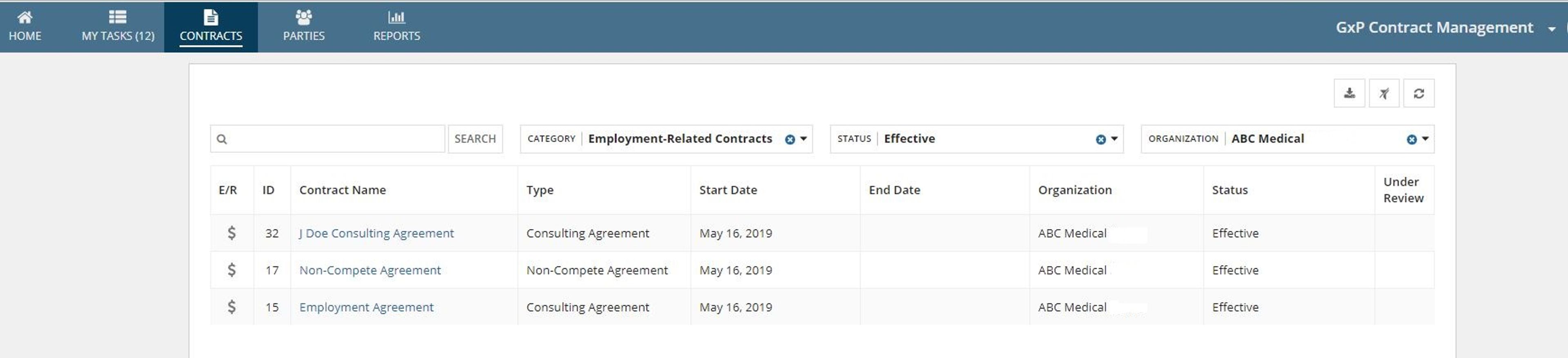 Contracts Manager screenshot 3