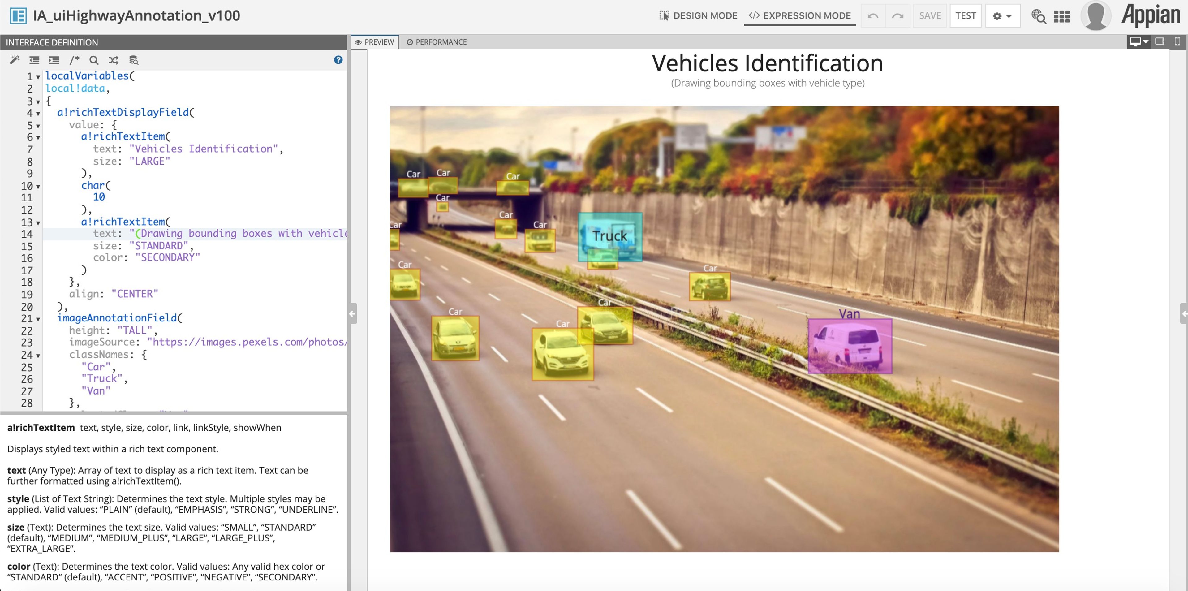 Image Annotation Component screenshot 5