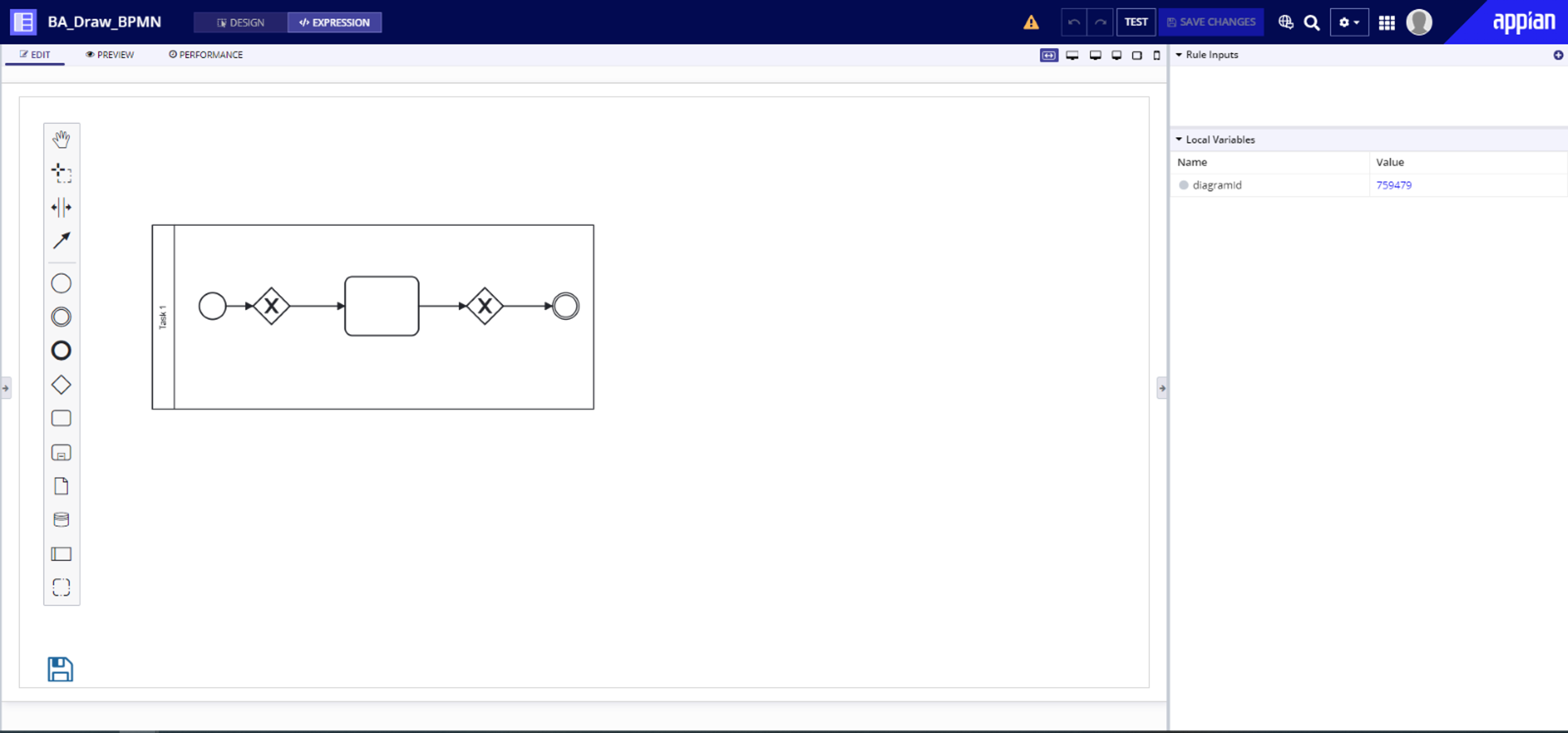 Draw BPMN Diagram screenshot 1