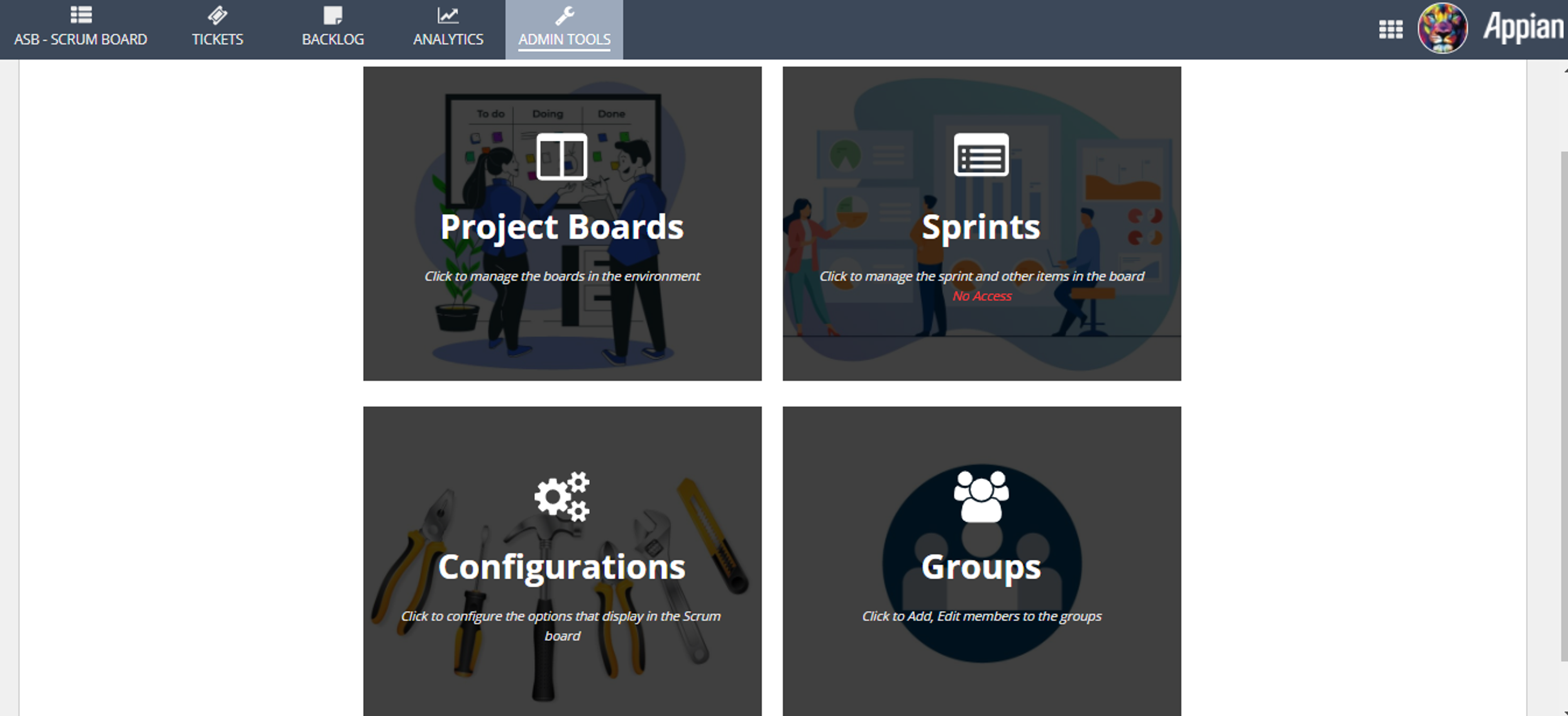 Appian Scrum Board (ASB) - Scooby screenshot 11