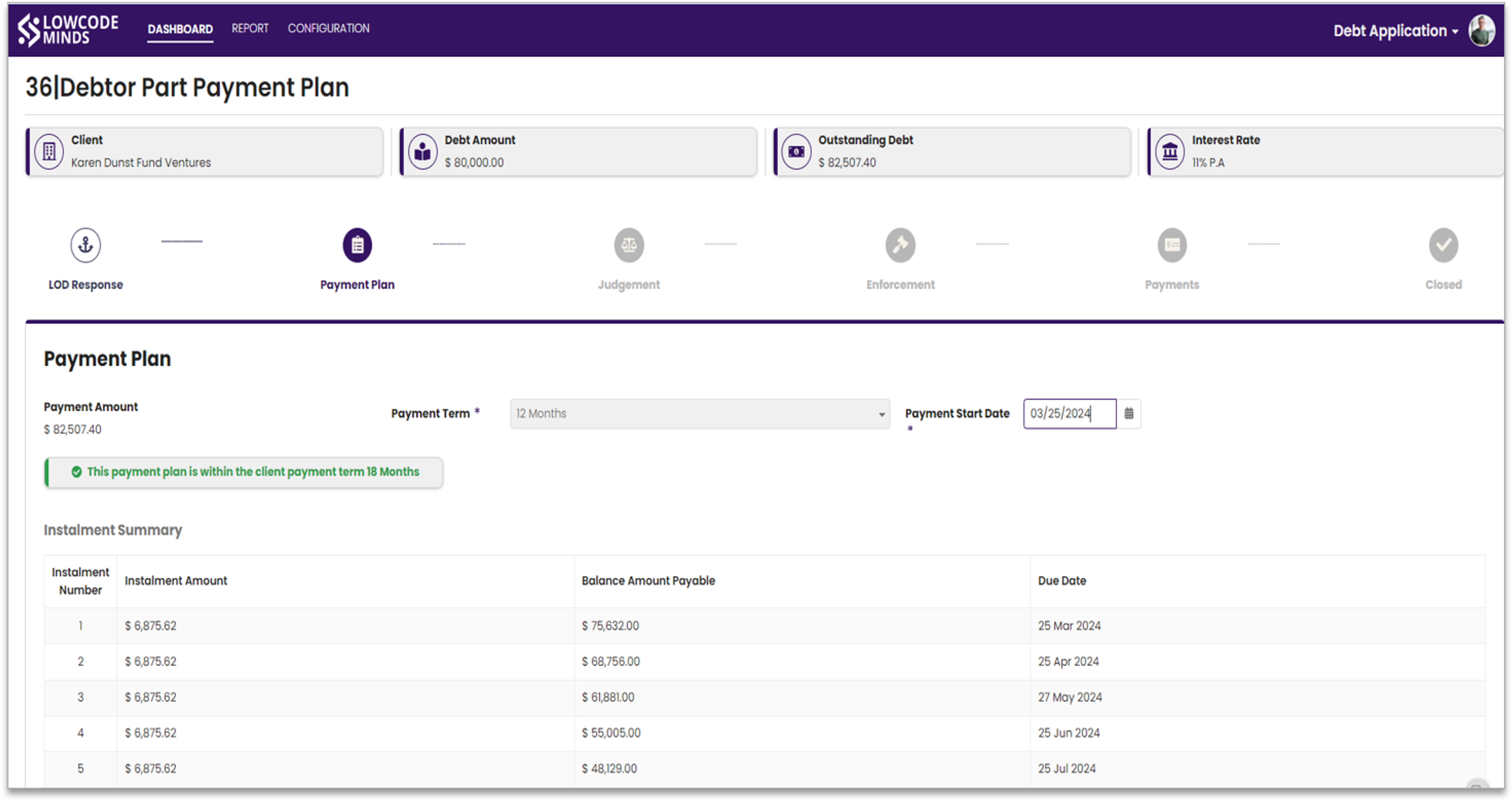 Lowcodeminds Recovr - Debt Collection Solution screenshot 4