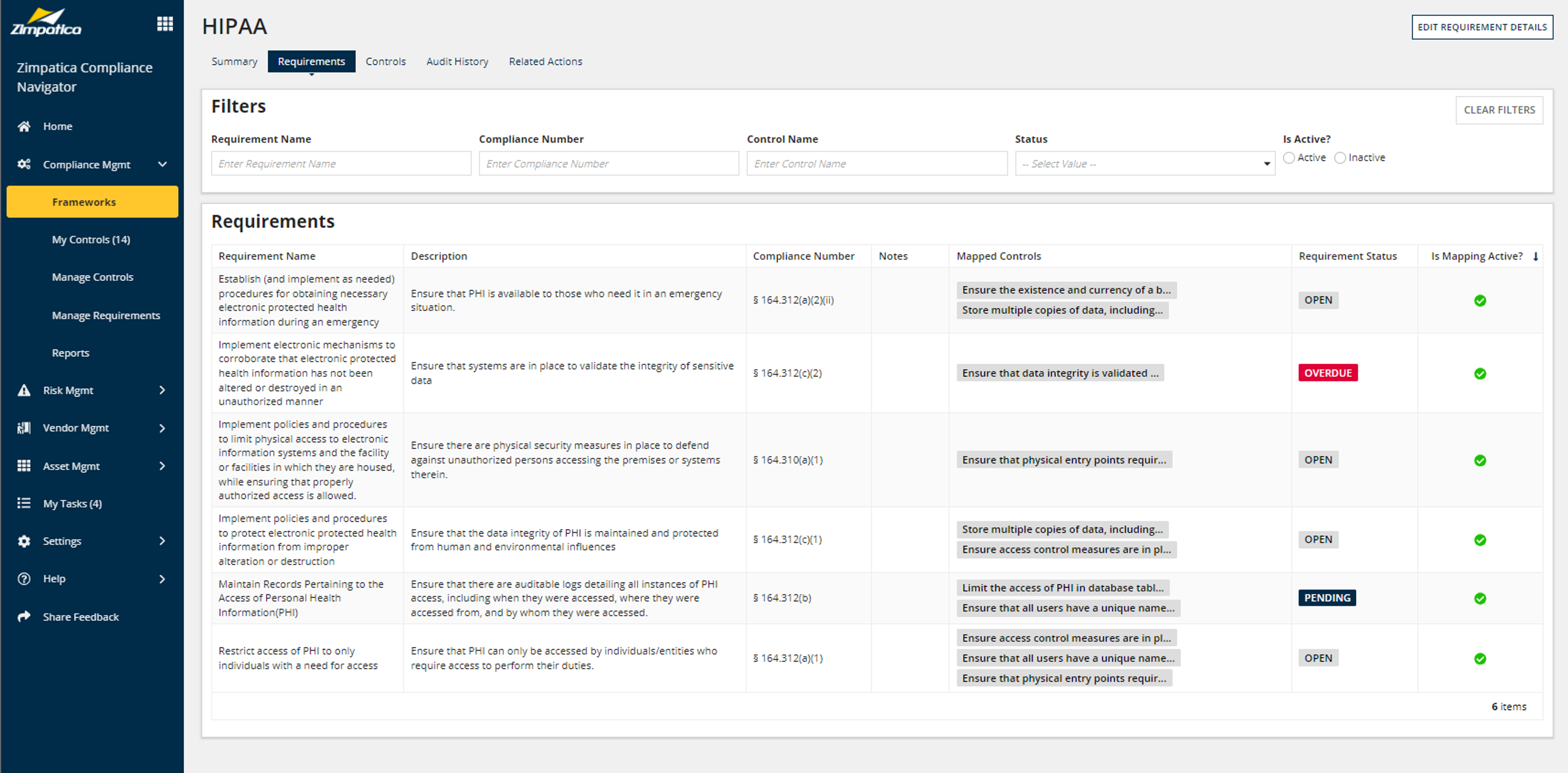 Zimpatica Compliance Navigator screenshot 6