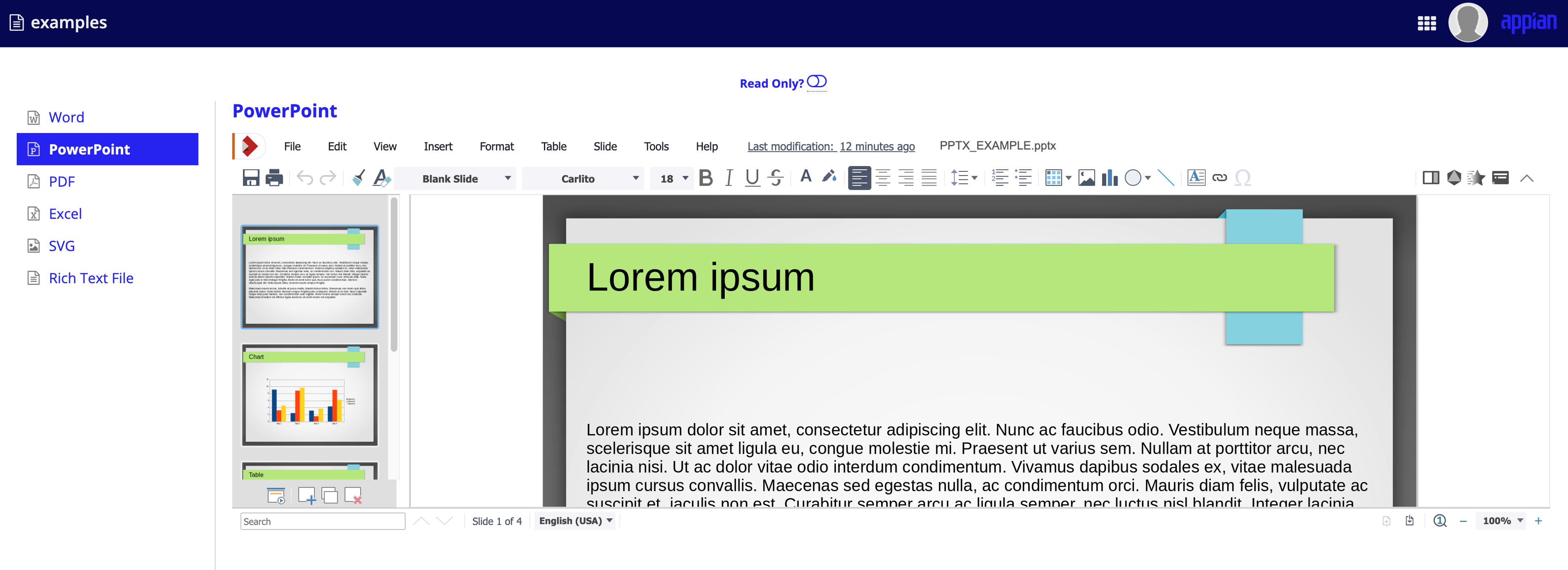 Online Office Functions screenshot 4