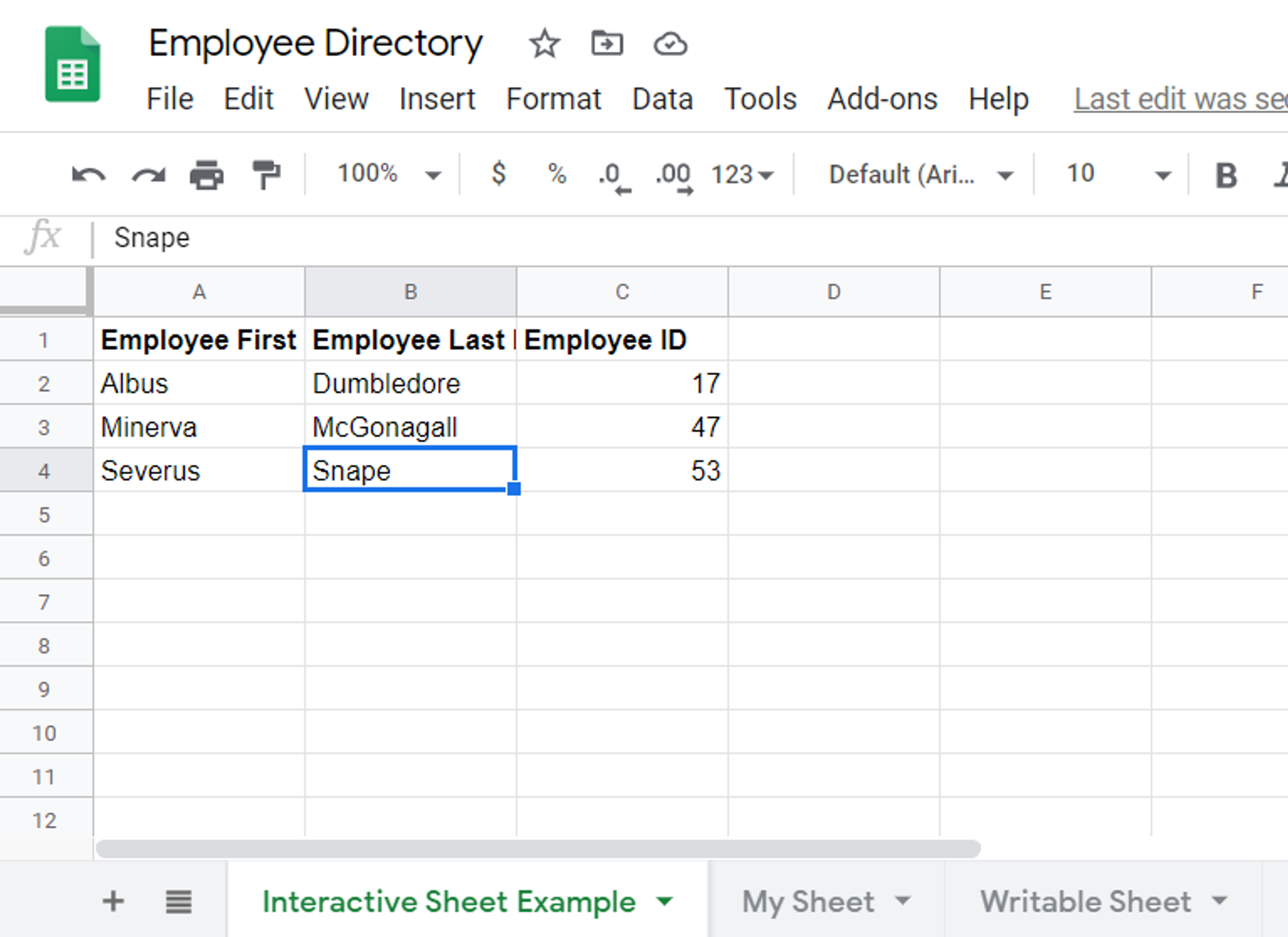 Google Sheets Connected System screenshot 5