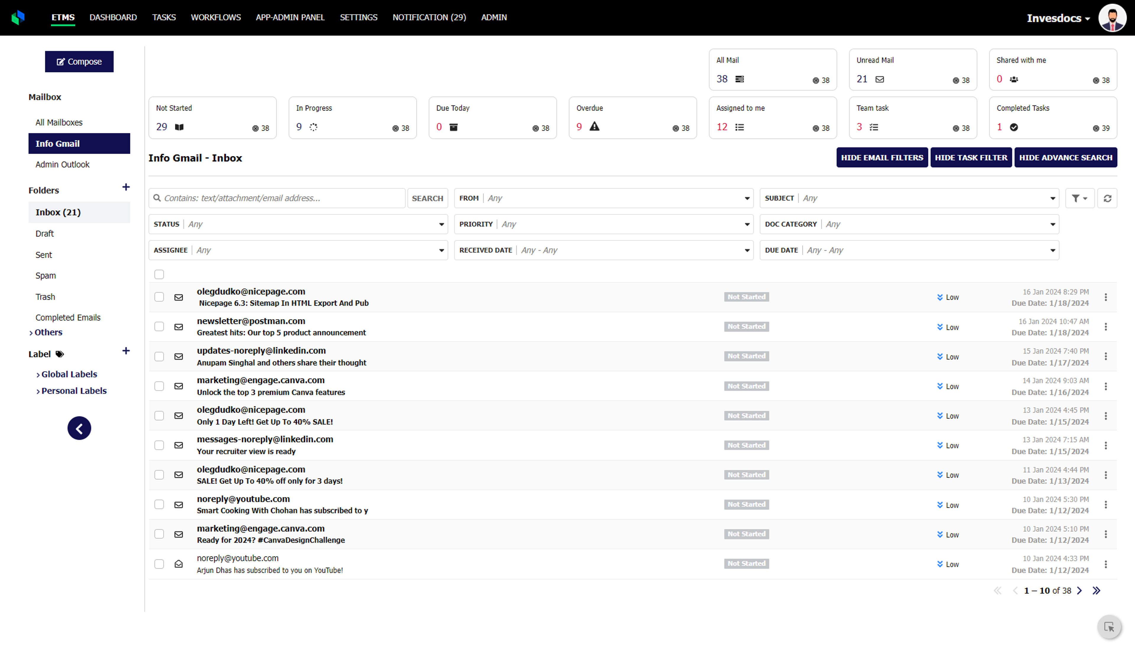 InvesDocs screenshot 8