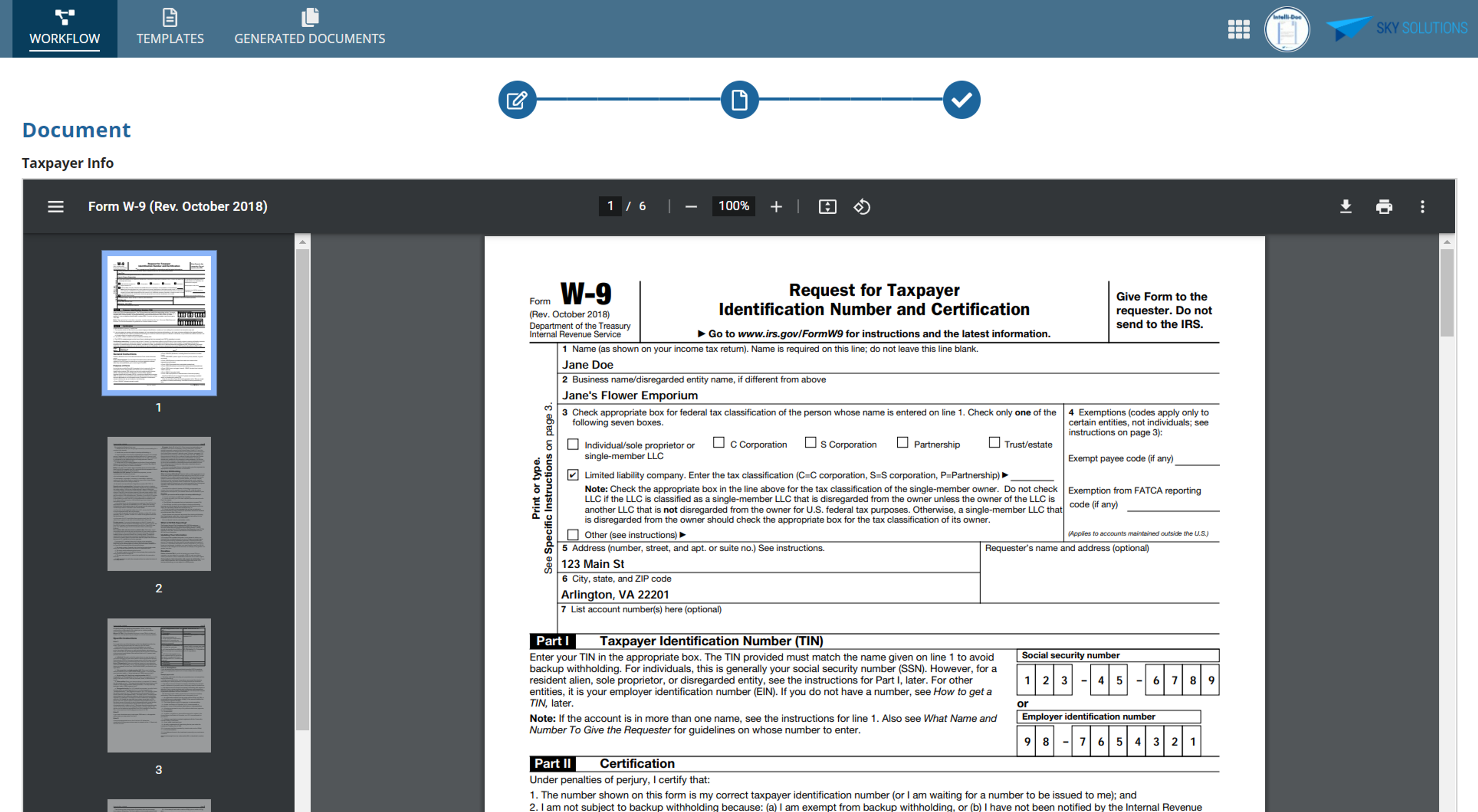 Sky Solutions Intelli-Doc screenshot 4