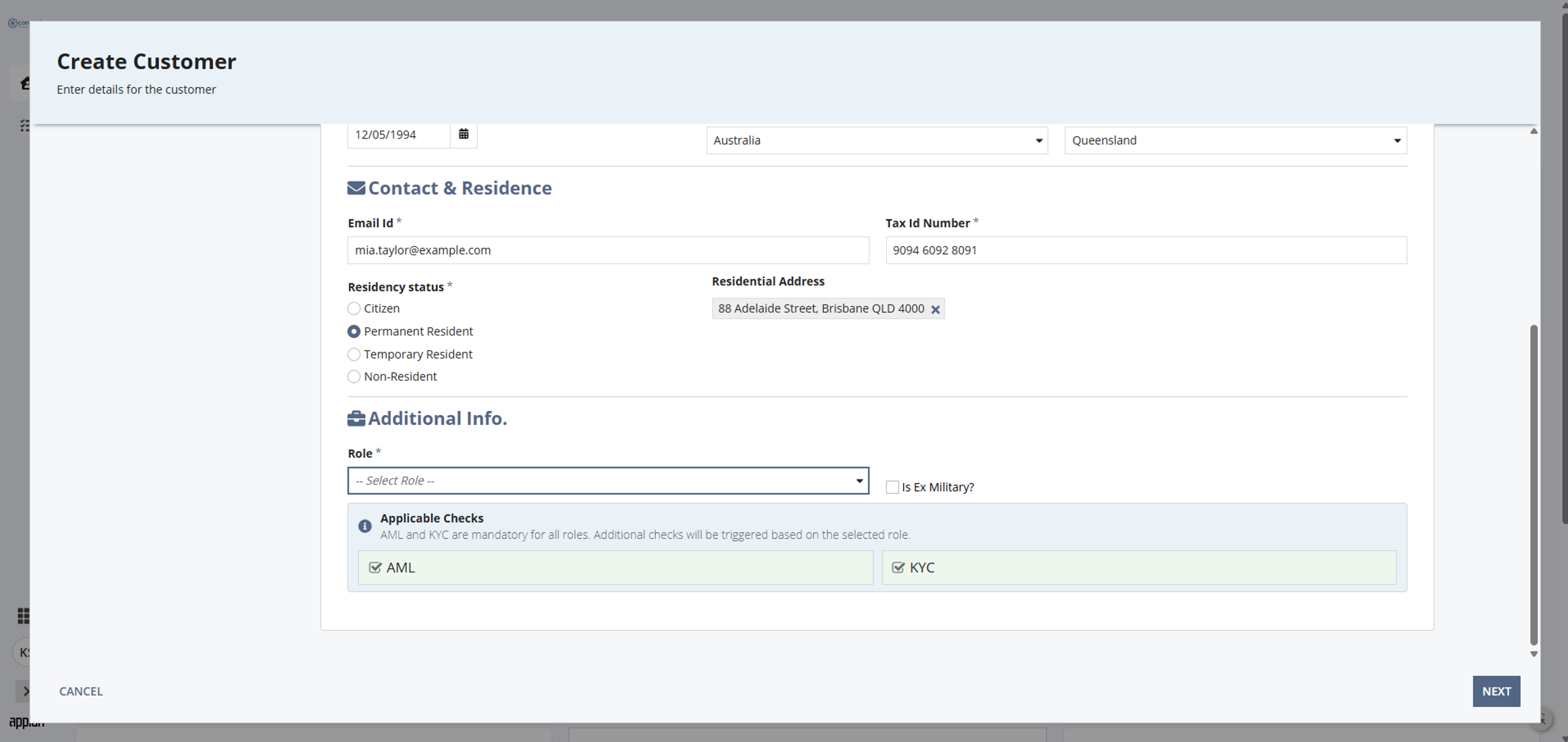 Customer Due Diligence Hub screenshot 3