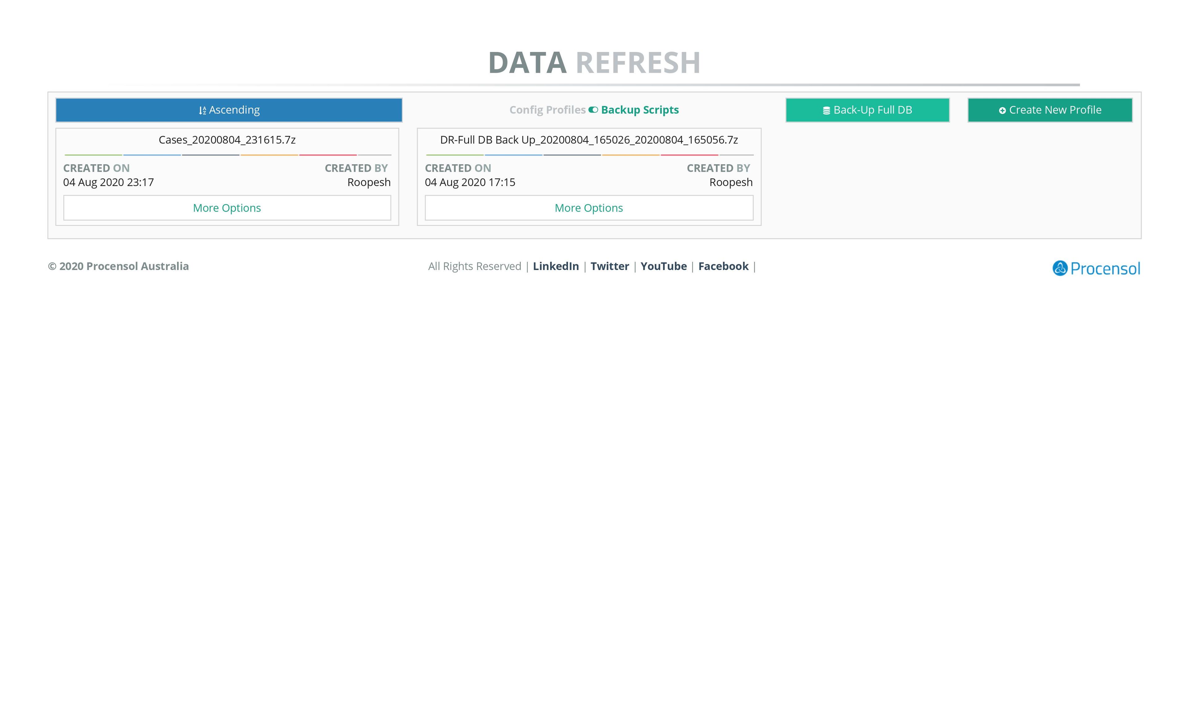 Data Refresh screenshot 7