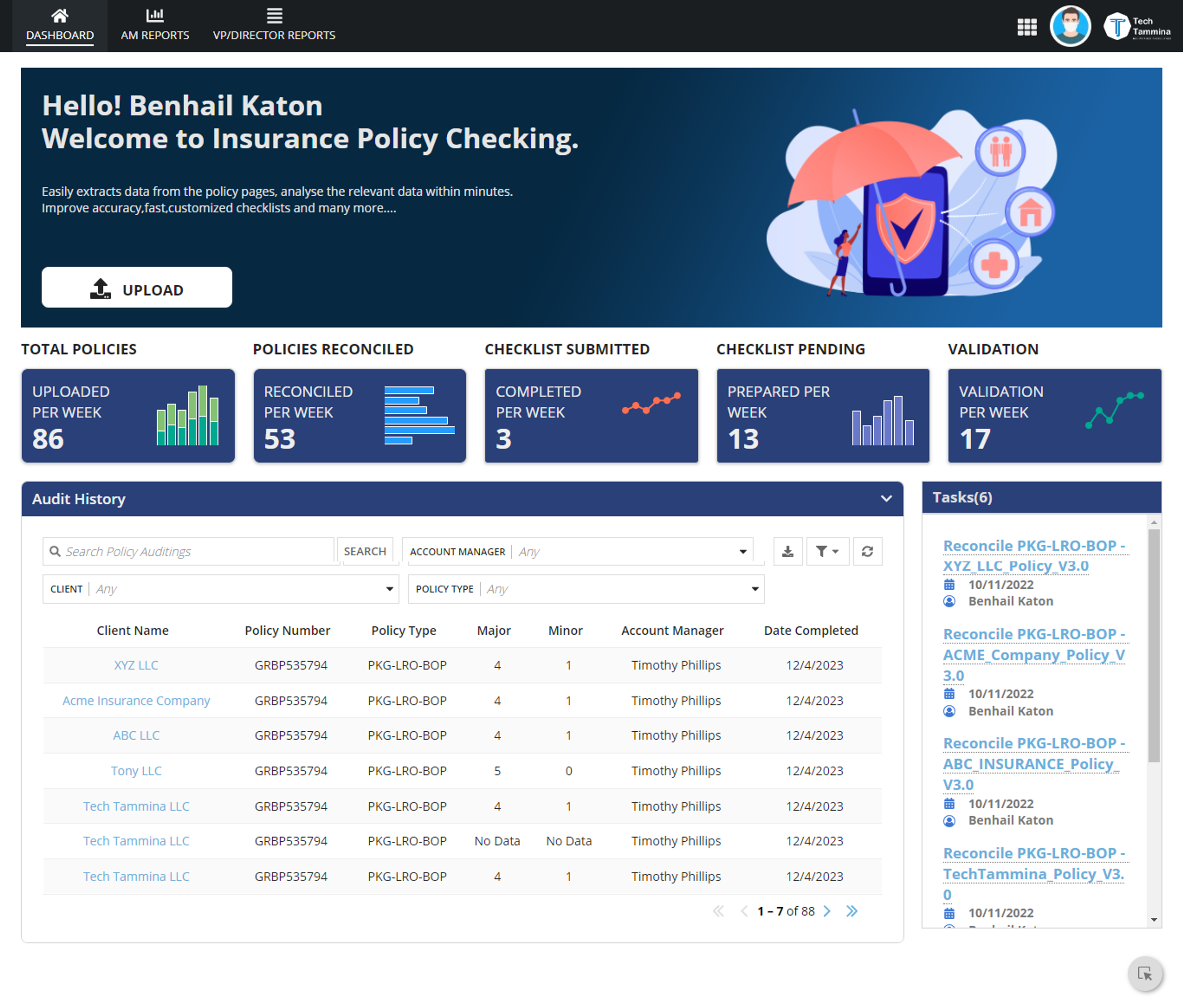 Insurance Policy Checking Automation screenshot 1