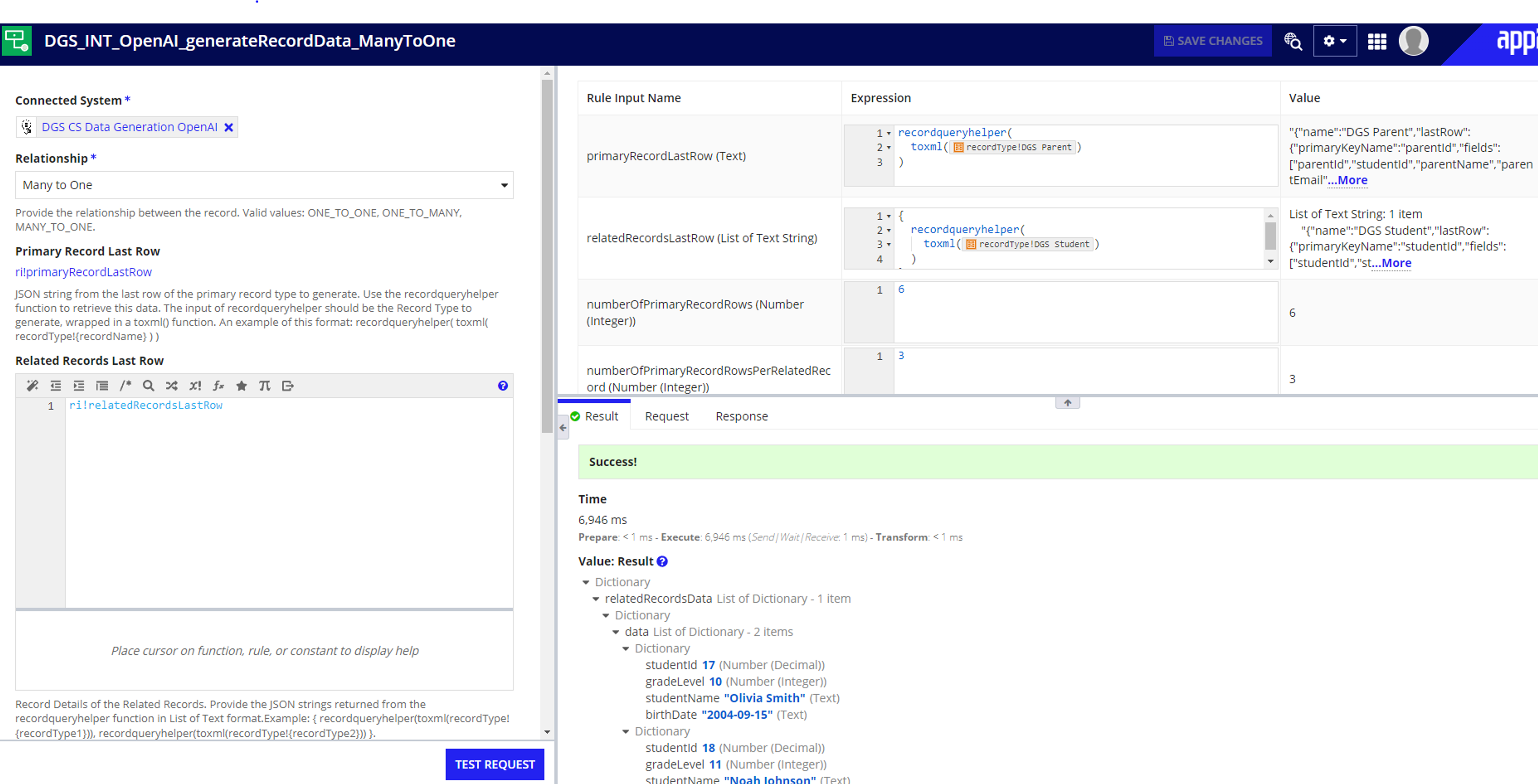 Appian Connected Systems - GenAI Tool- Data Generator screenshot 3