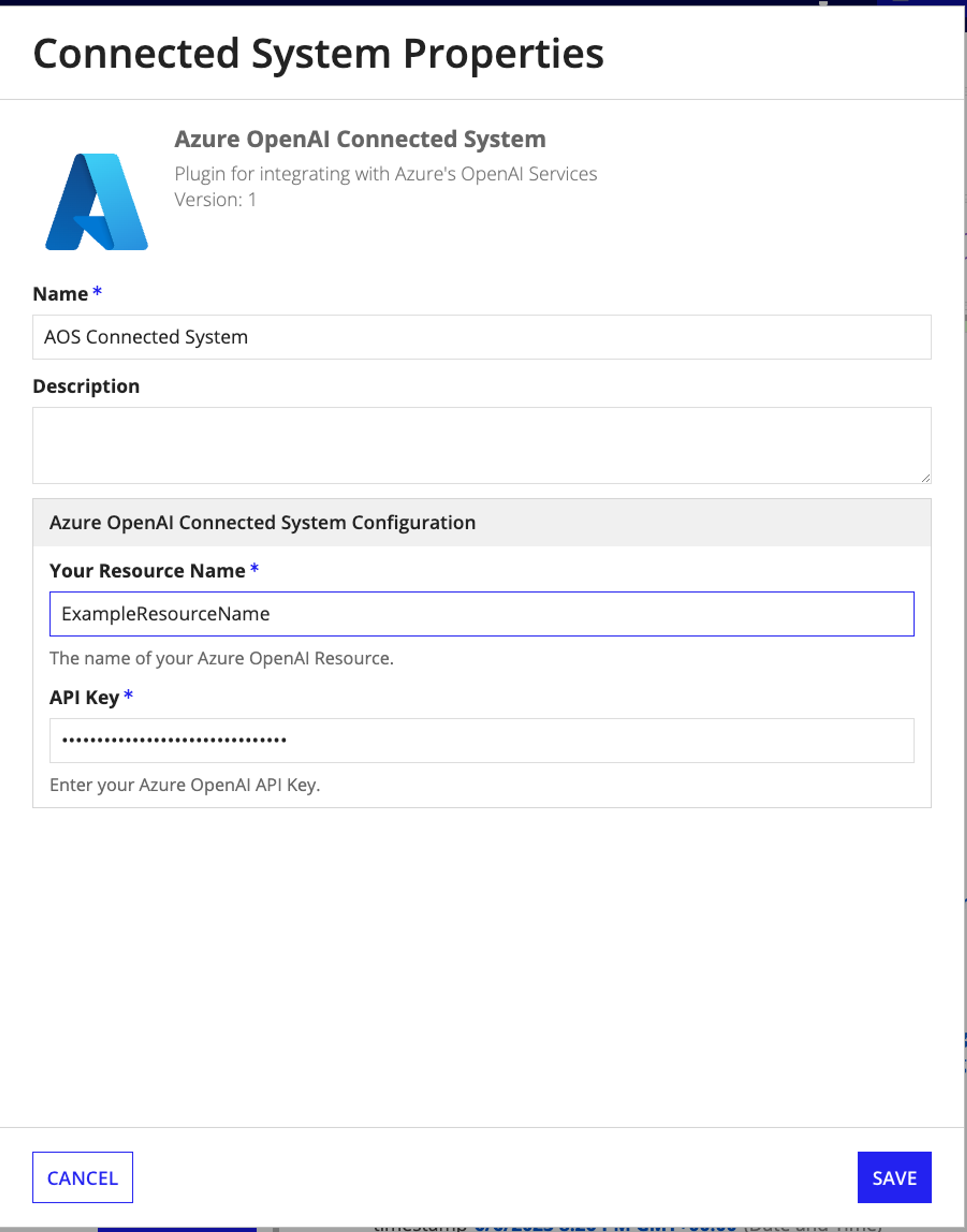 AzureOpenAI screenshot 1
