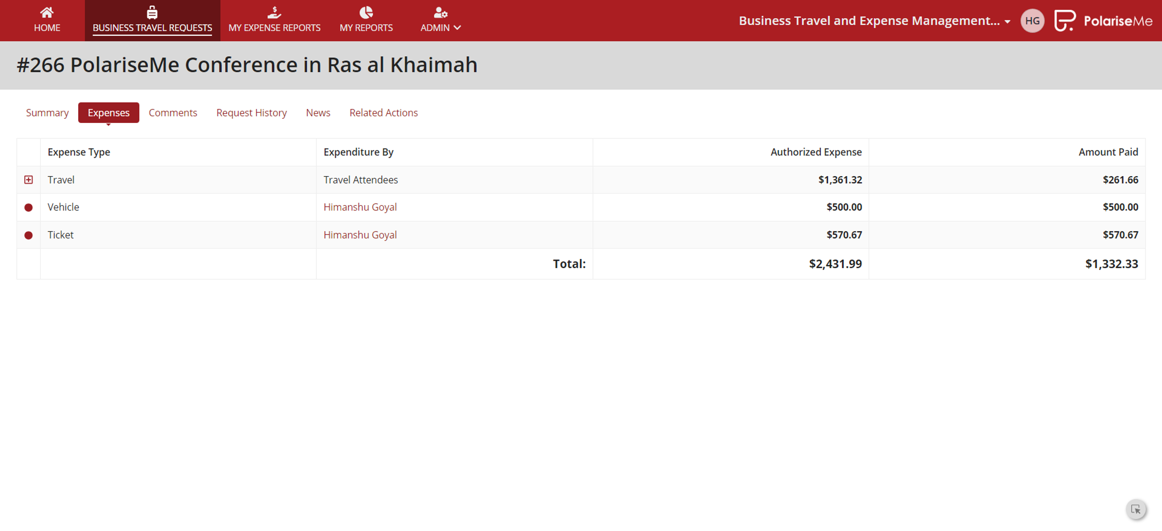 Business Travel and Expense Management screenshot 7