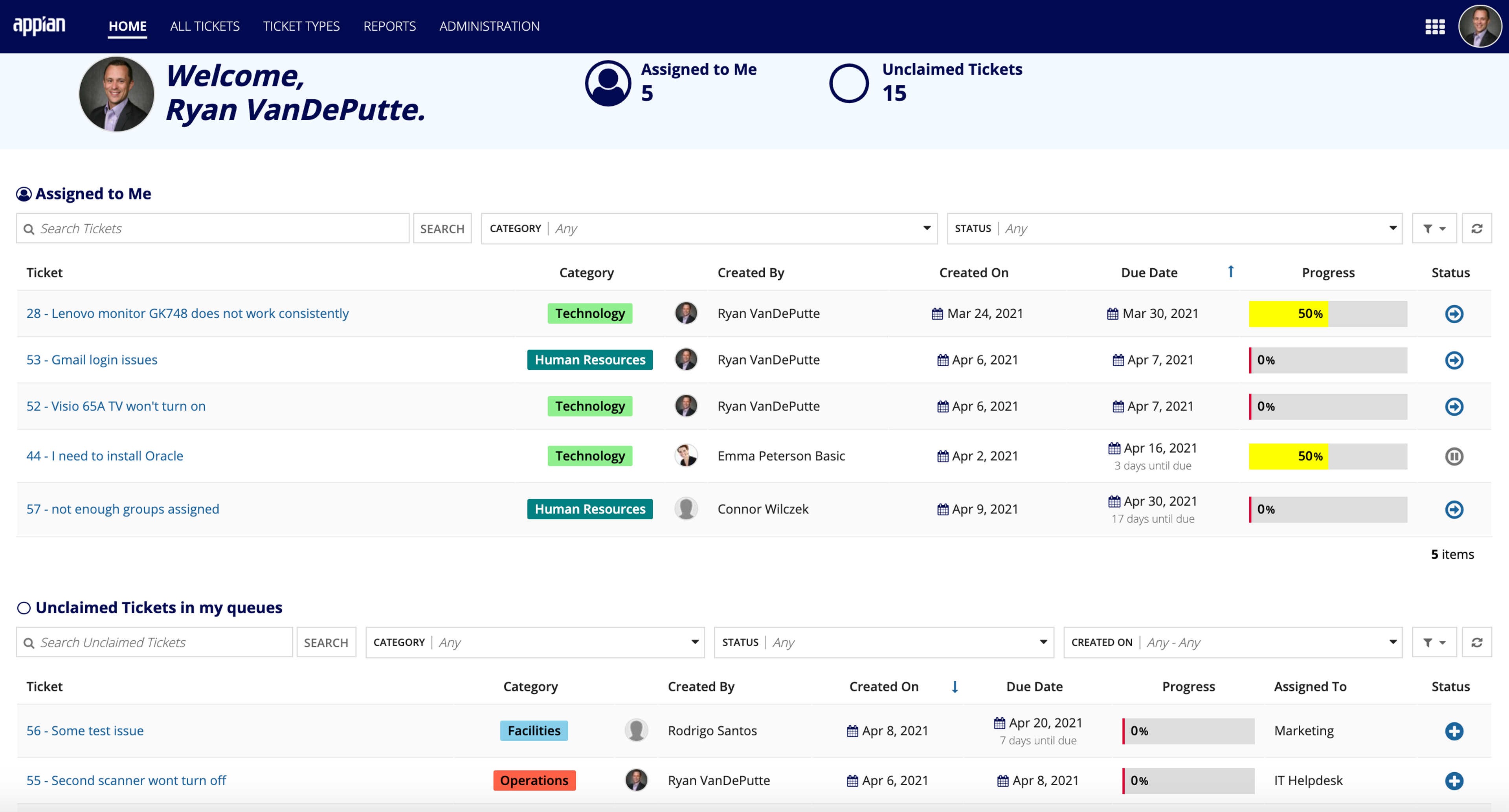 ServiceQue screenshot 1
