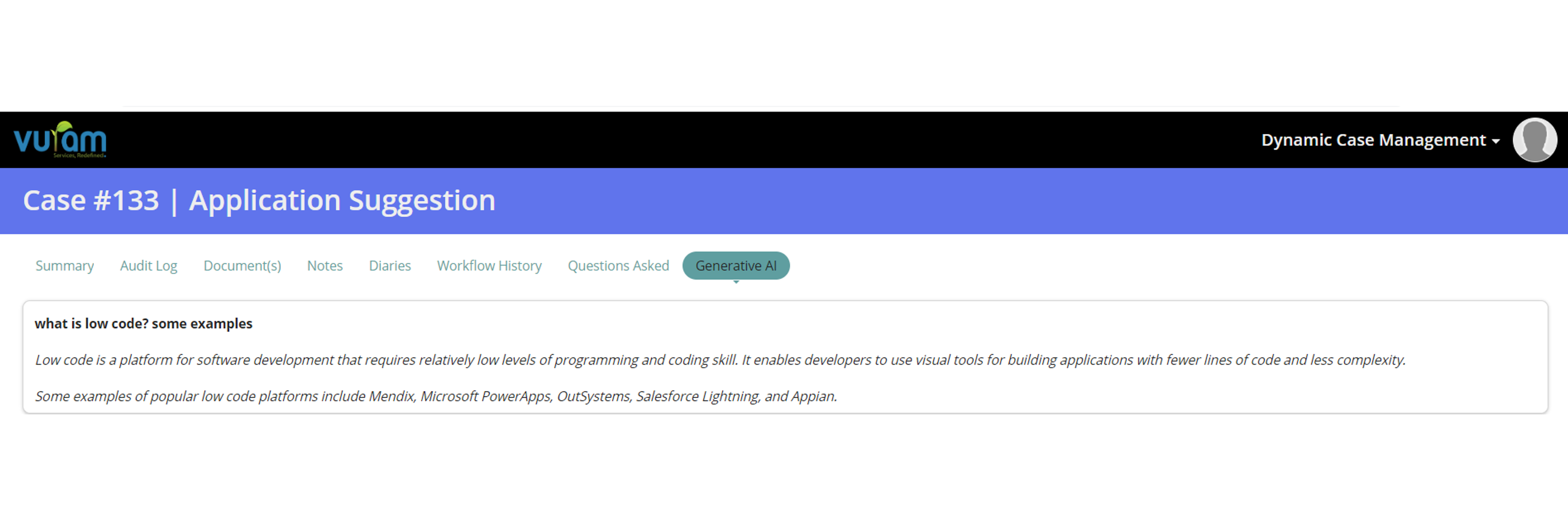 Dynamic Case Management screenshot 1