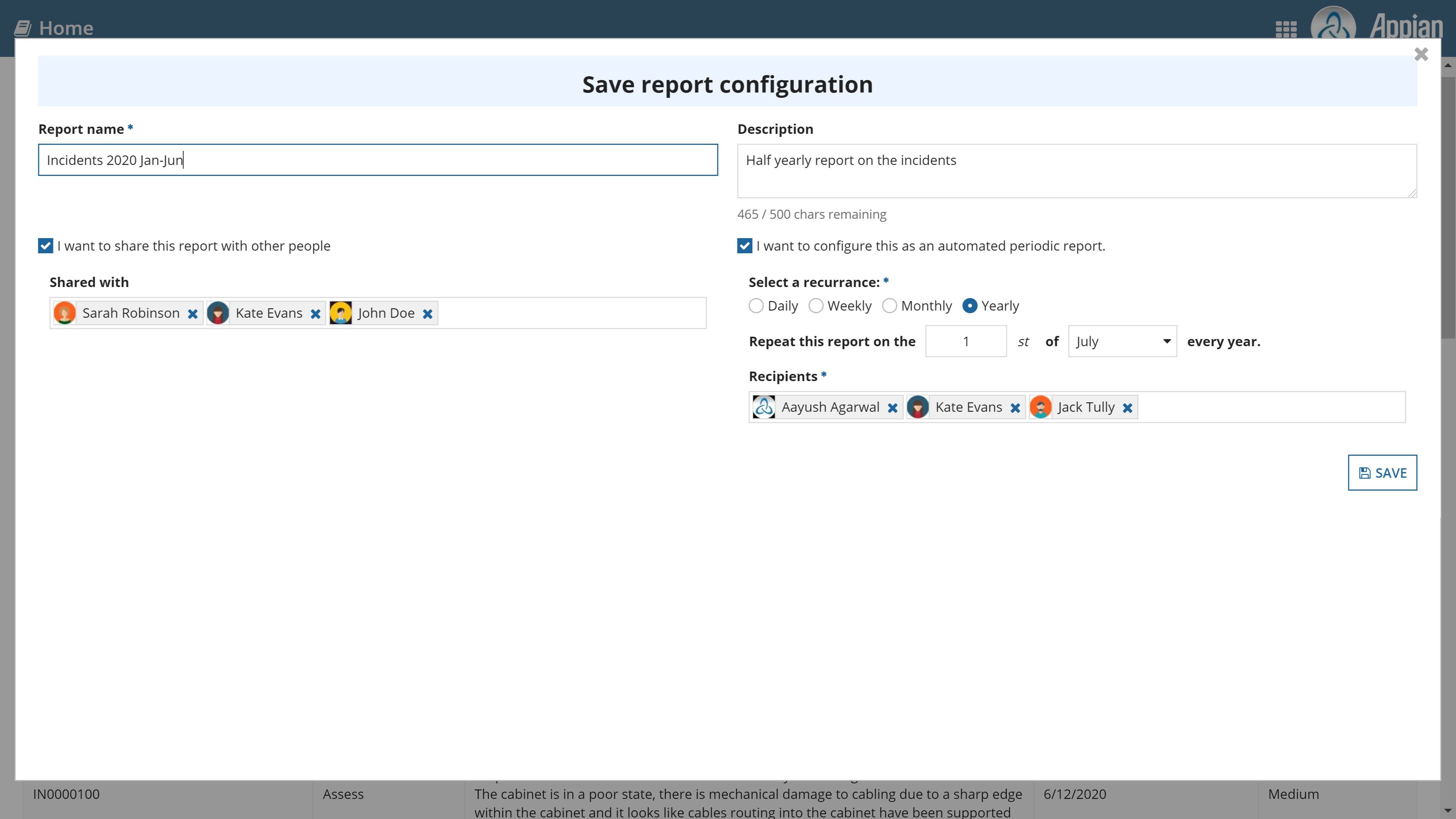 Advanced Report Builder screenshot 2
