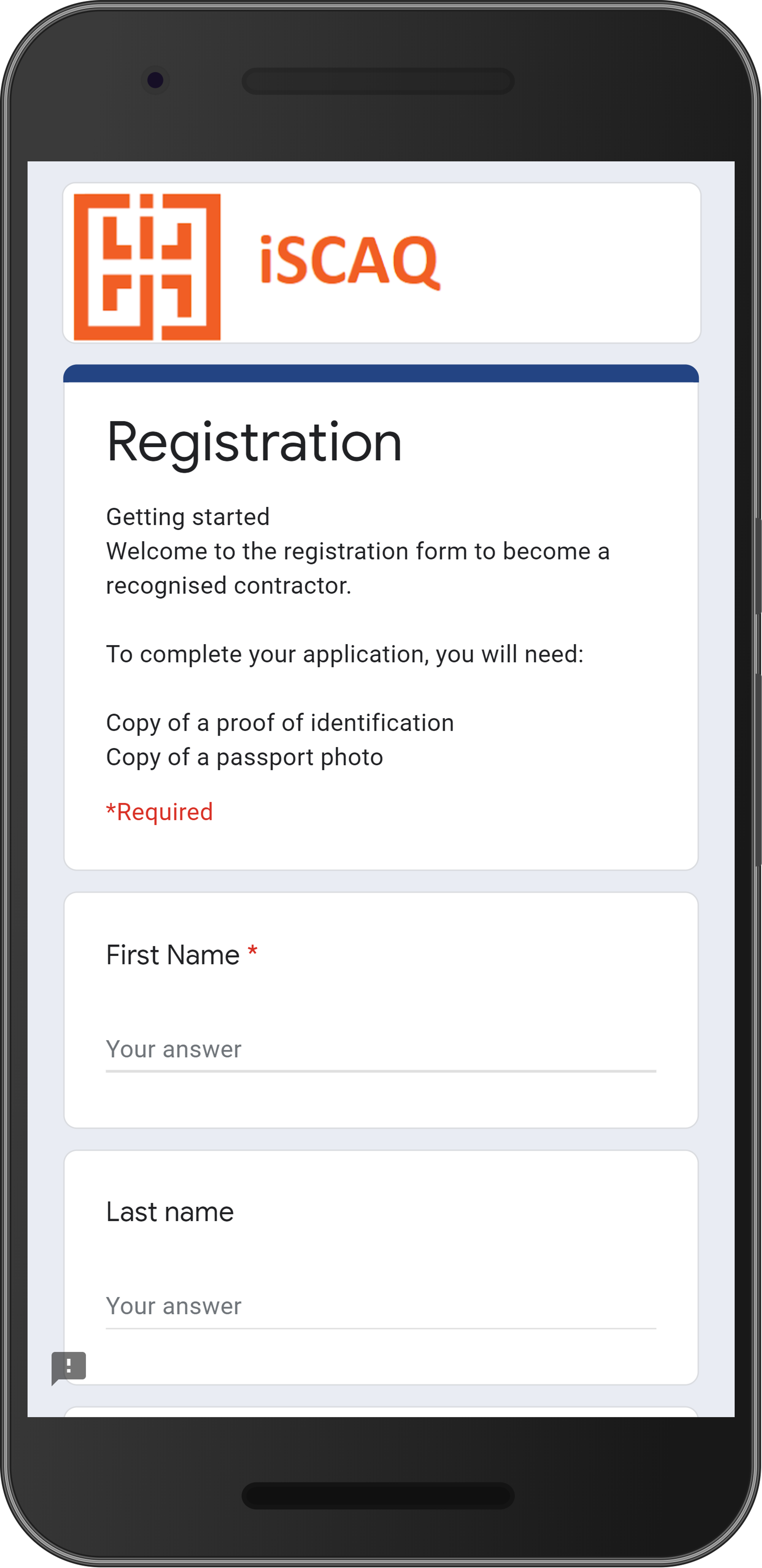 iSCAQ screenshot 6