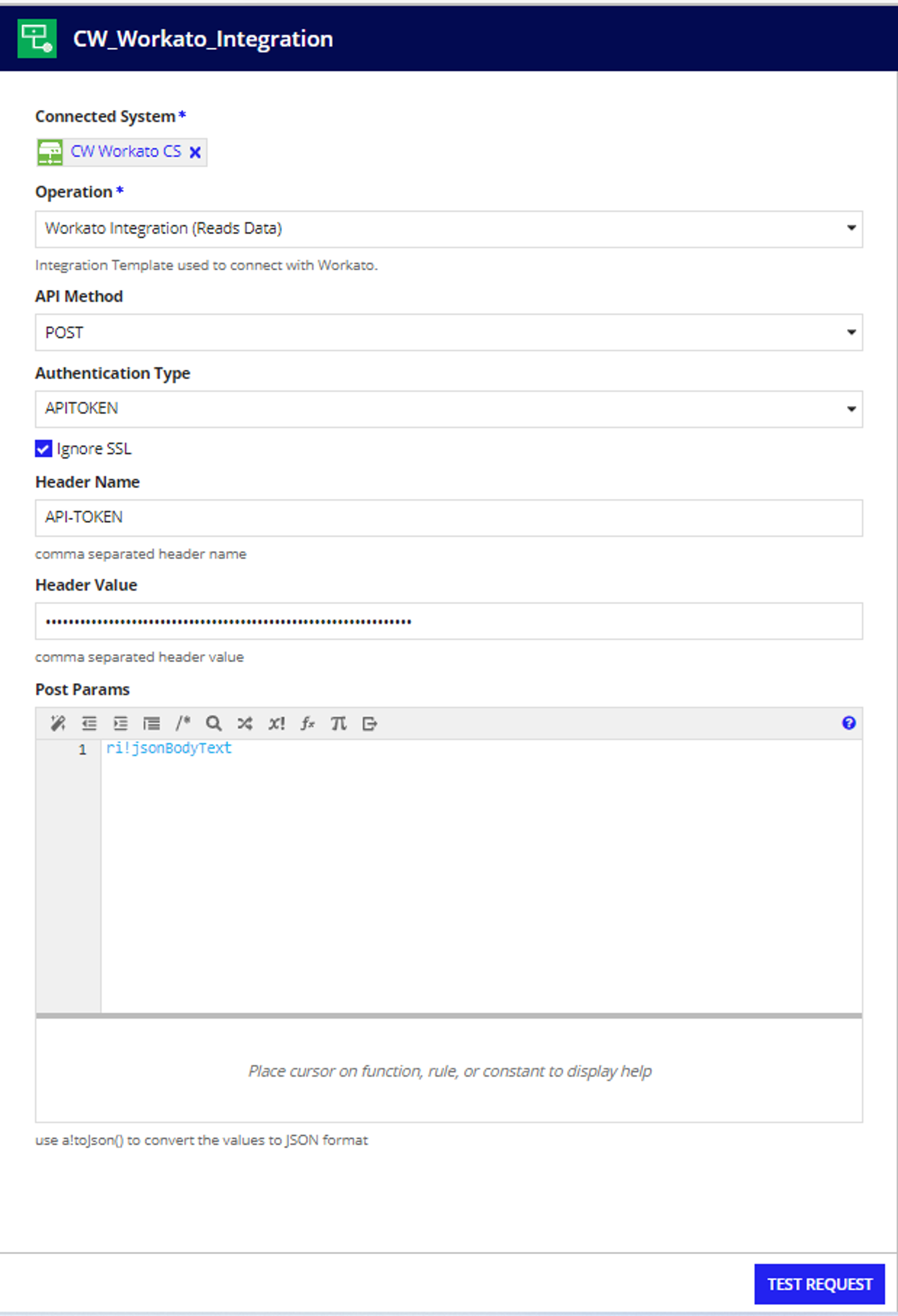 HCLTECWorkatoConnector screenshot 2