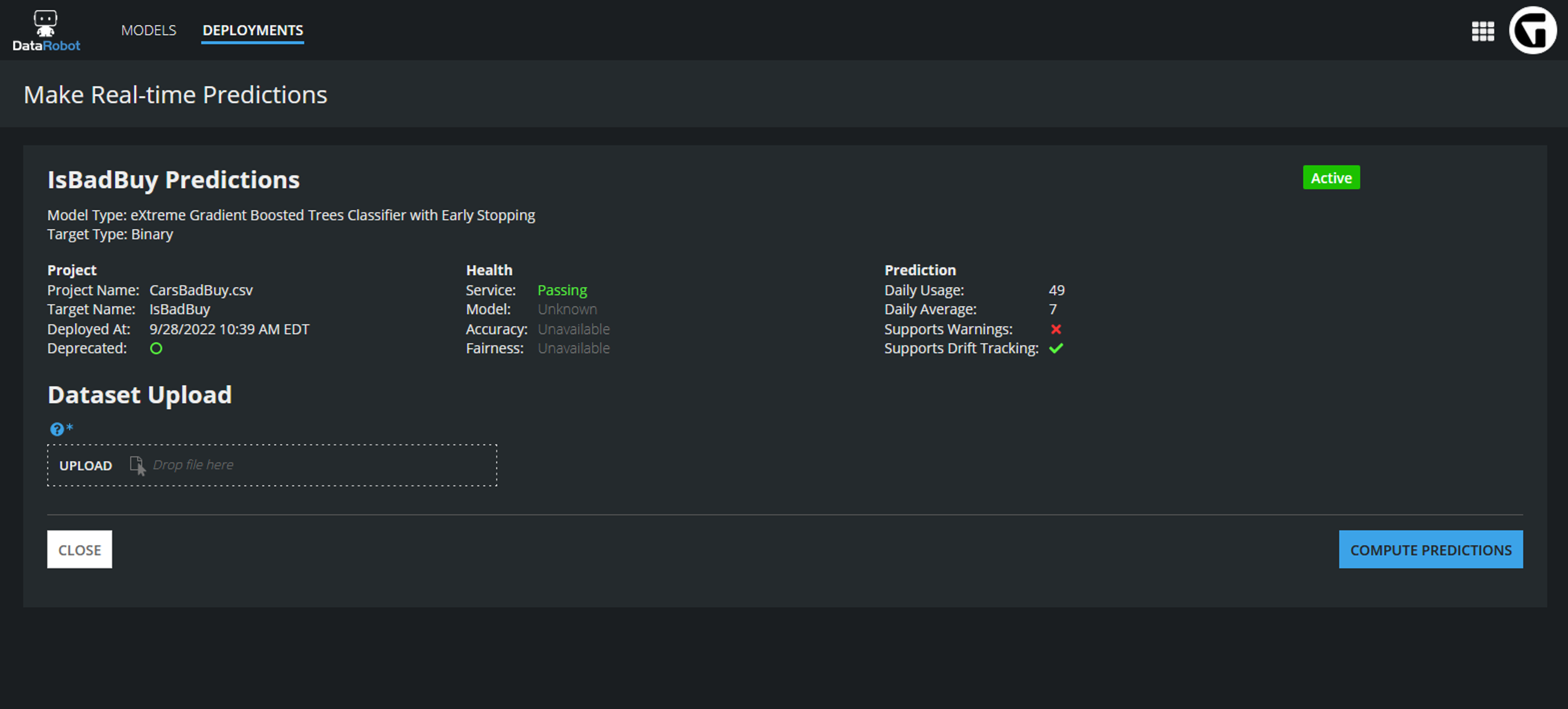 Groundswell DataRobot Utility screenshot 3