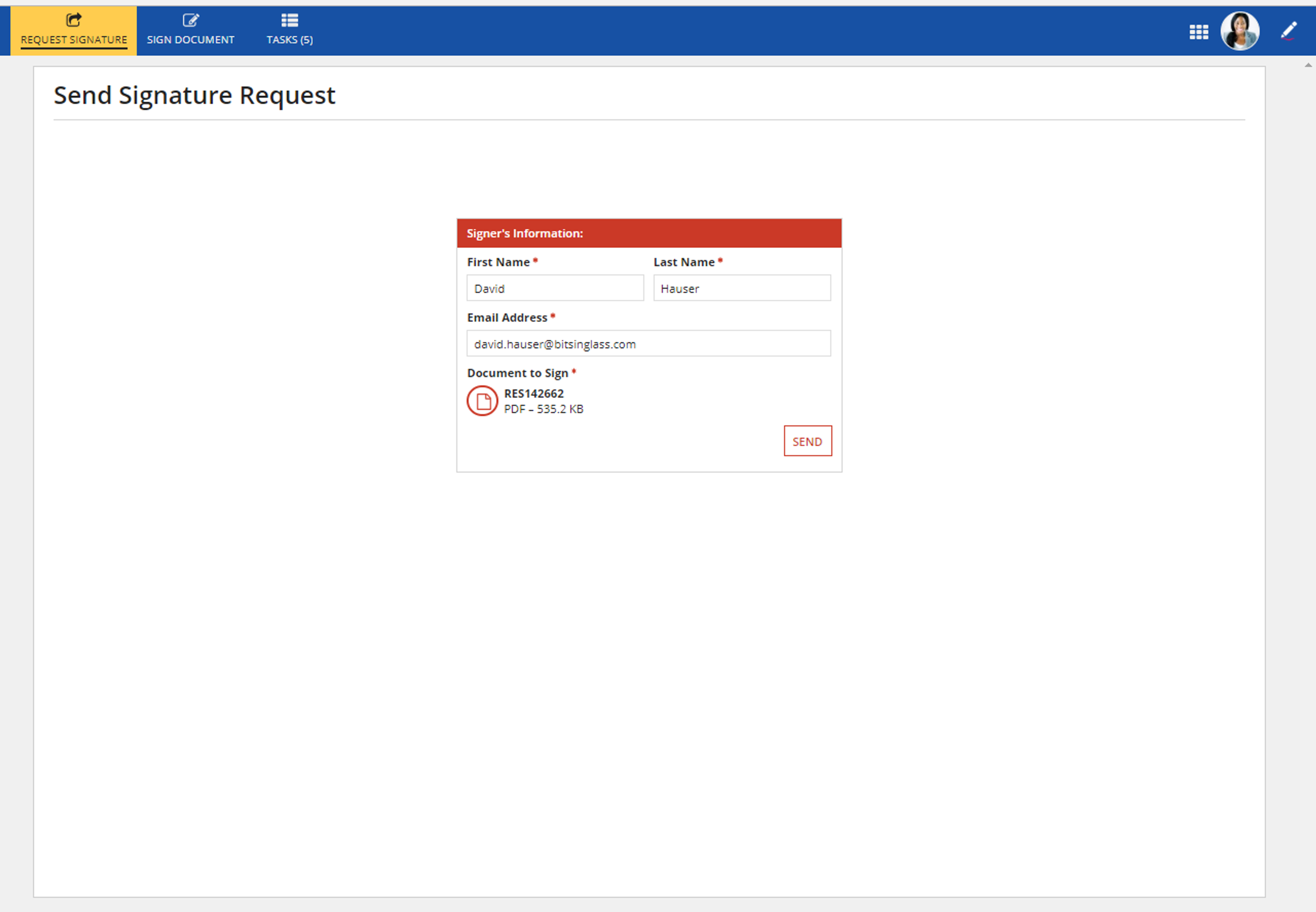 DocuSign Utility - Bits in Glass screenshot 5