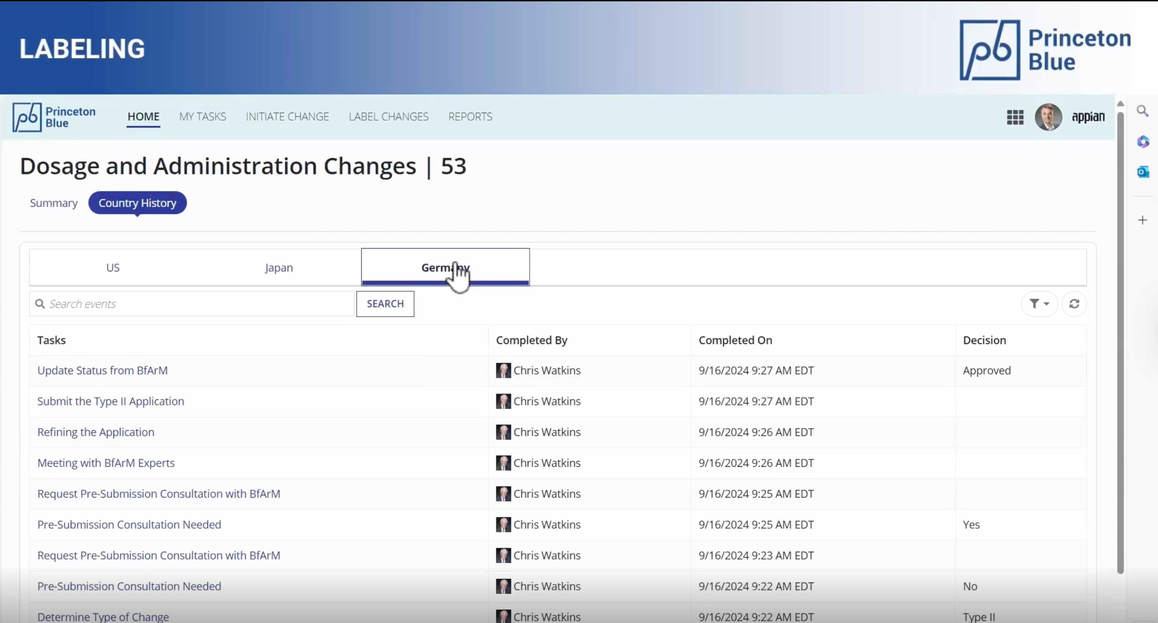 Labeling screenshot 6