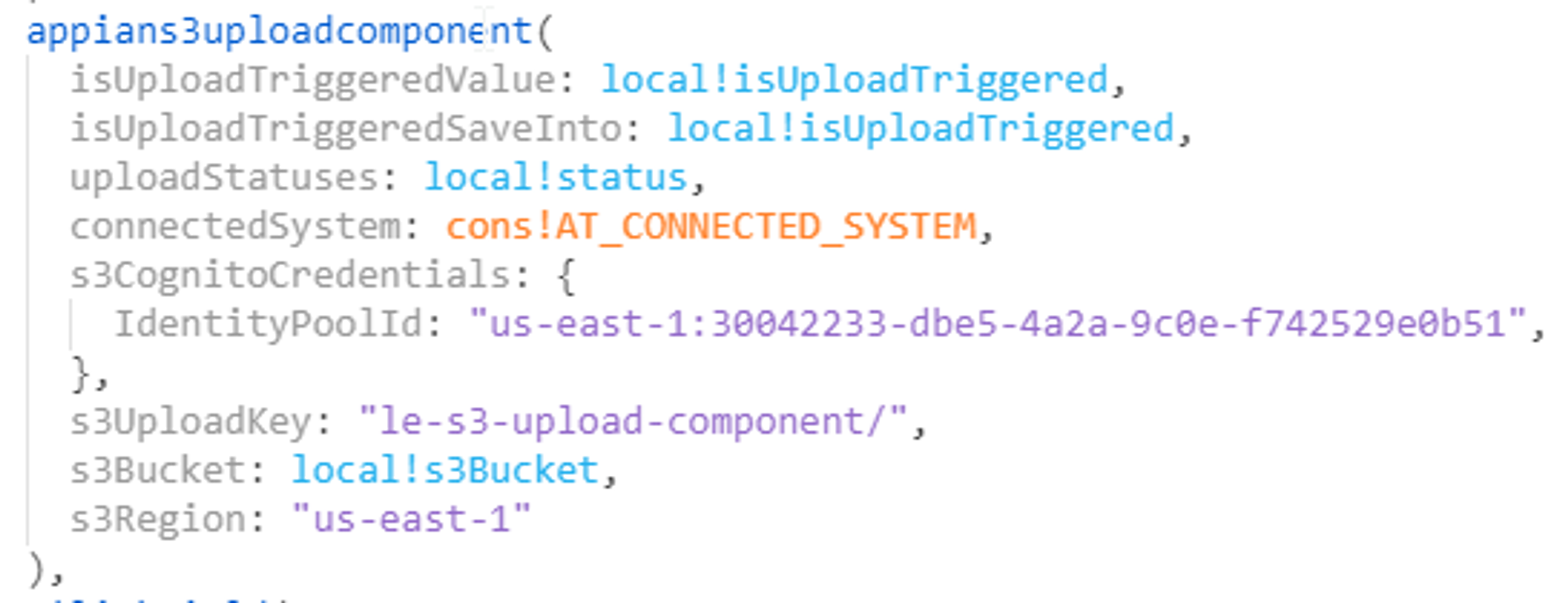 Appian S3 UI File Upload Component screenshot 3