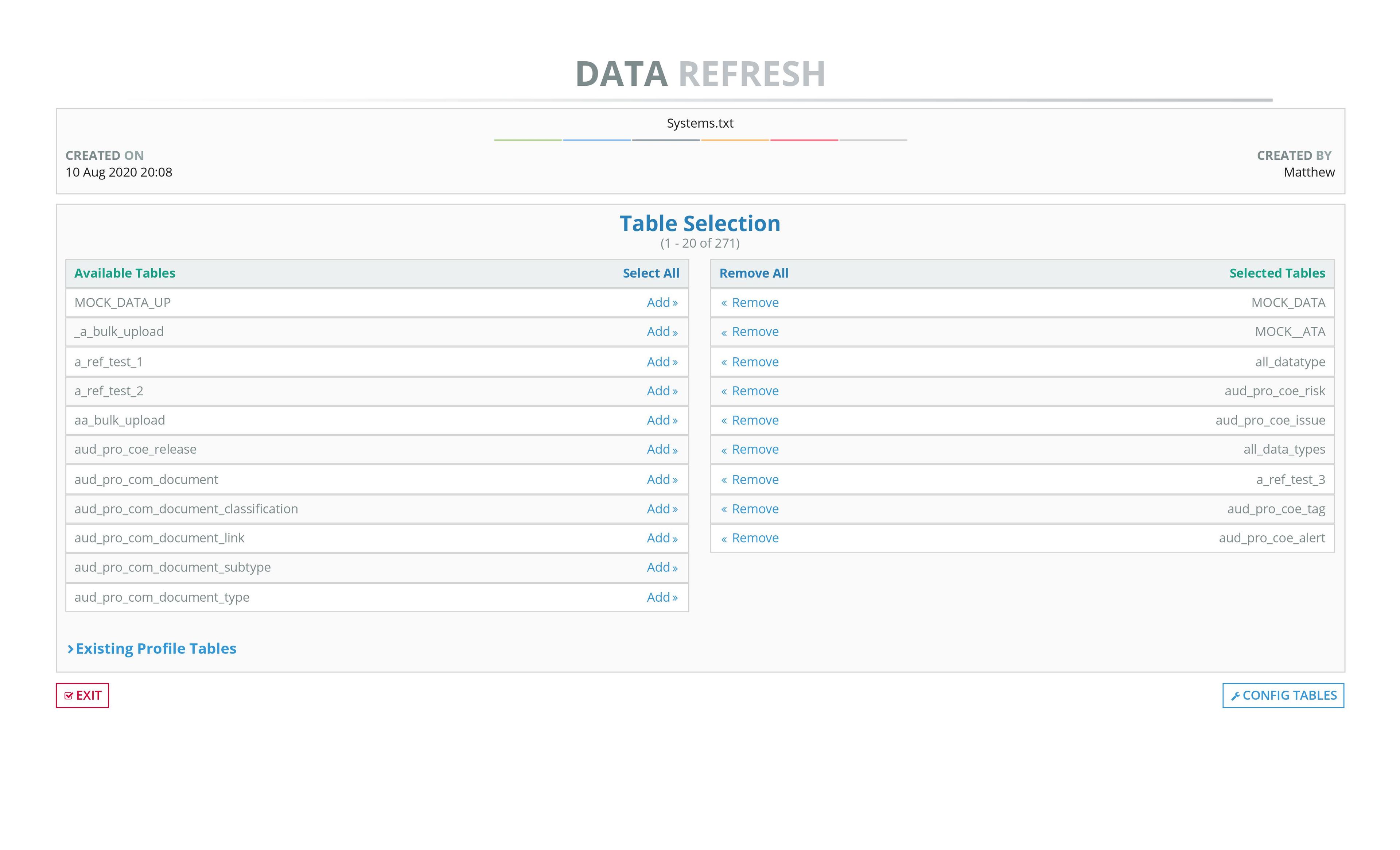 Data Refresh screenshot 3