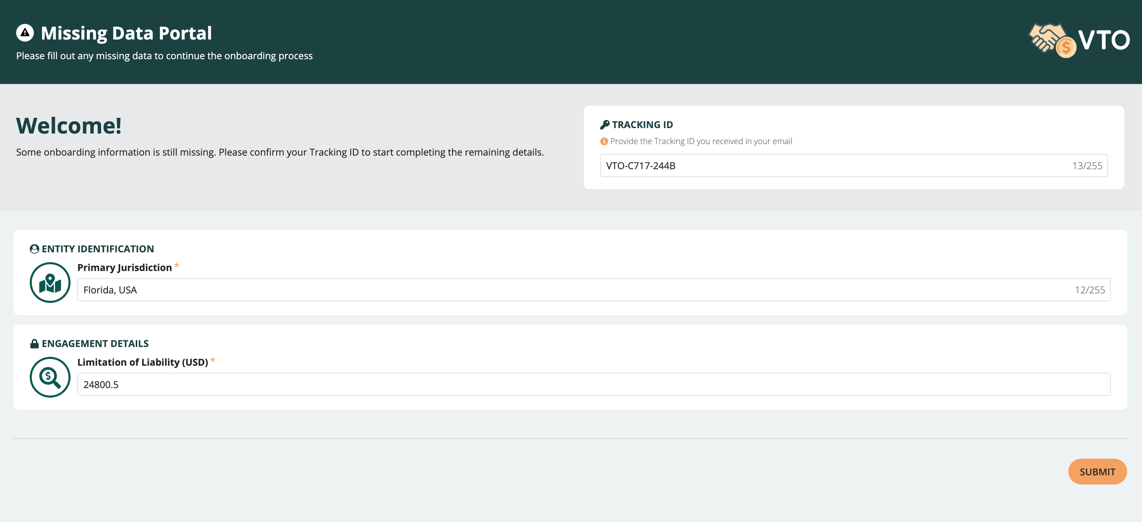 Vendor and Third Party Onboarding screenshot 3