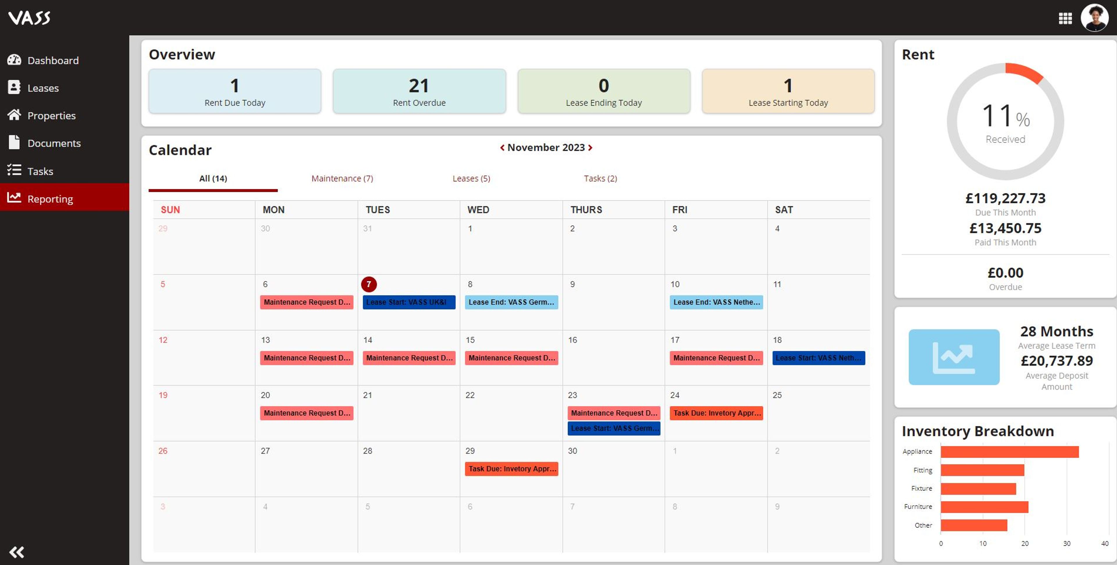 Commercial Lease Management (CLM) screenshot 8