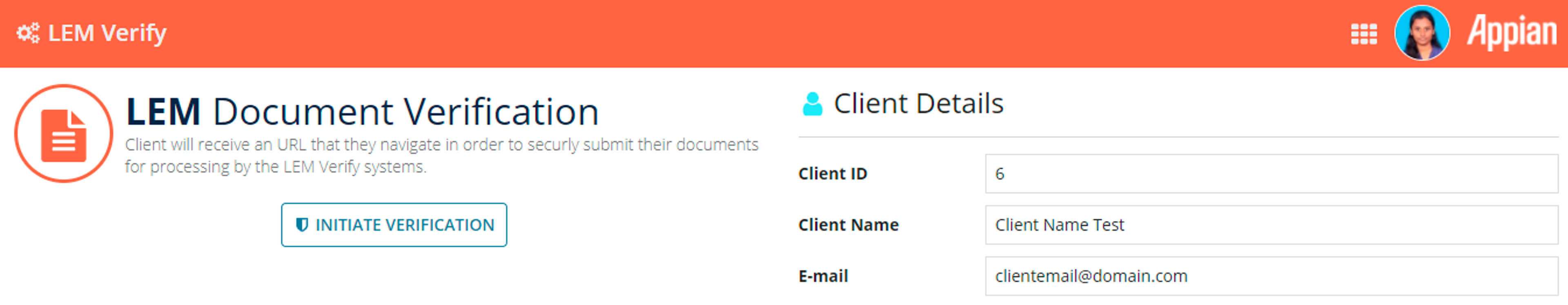Lem Verify Utility screenshot 1