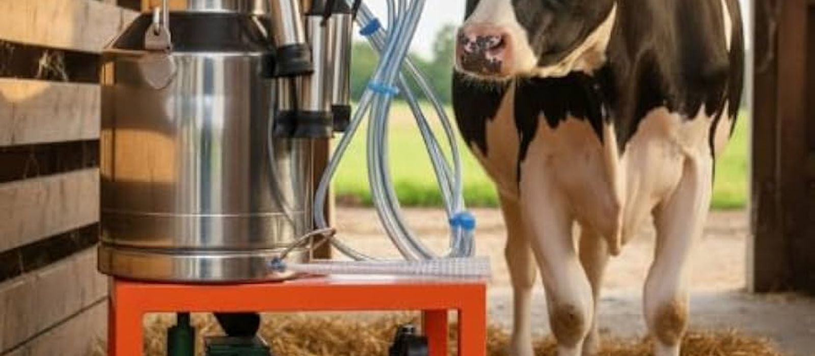 compact milking parlor setup for small dairy farm using milk production technology in India 2026