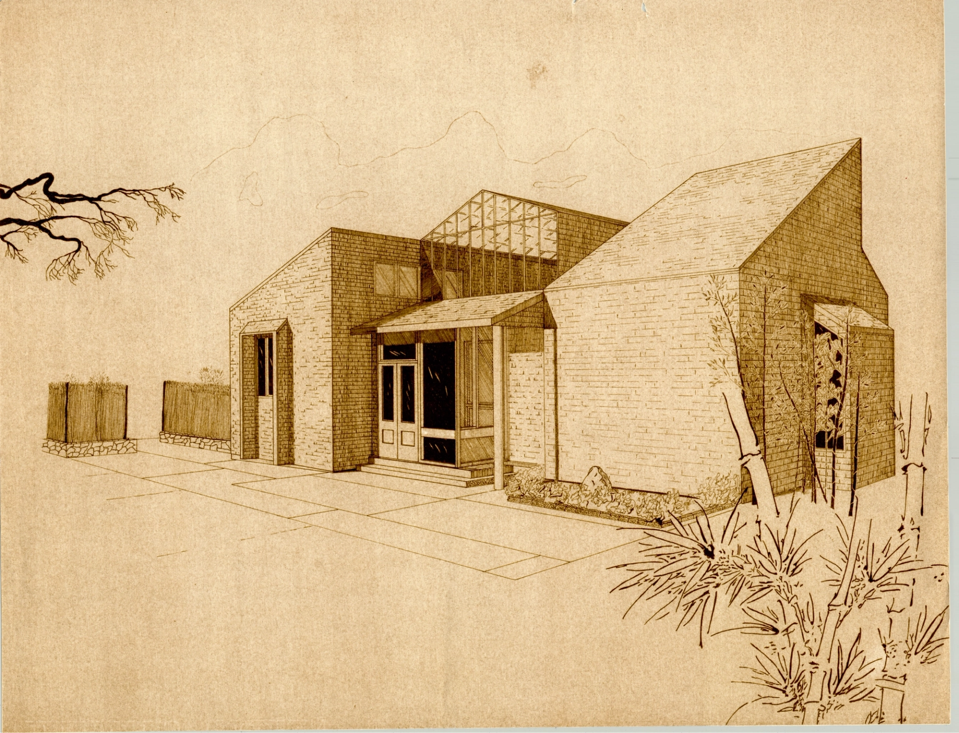 Alfred Edelman’s mid-century modern cedar sanctuary