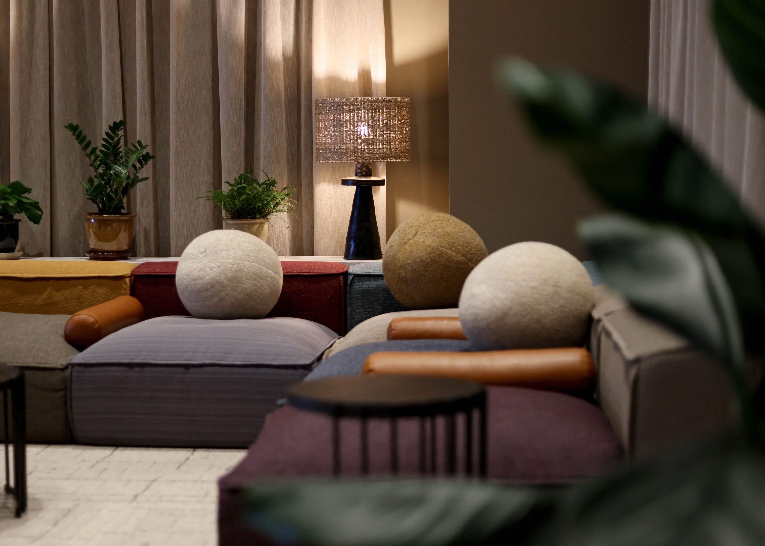 Flat sofas
