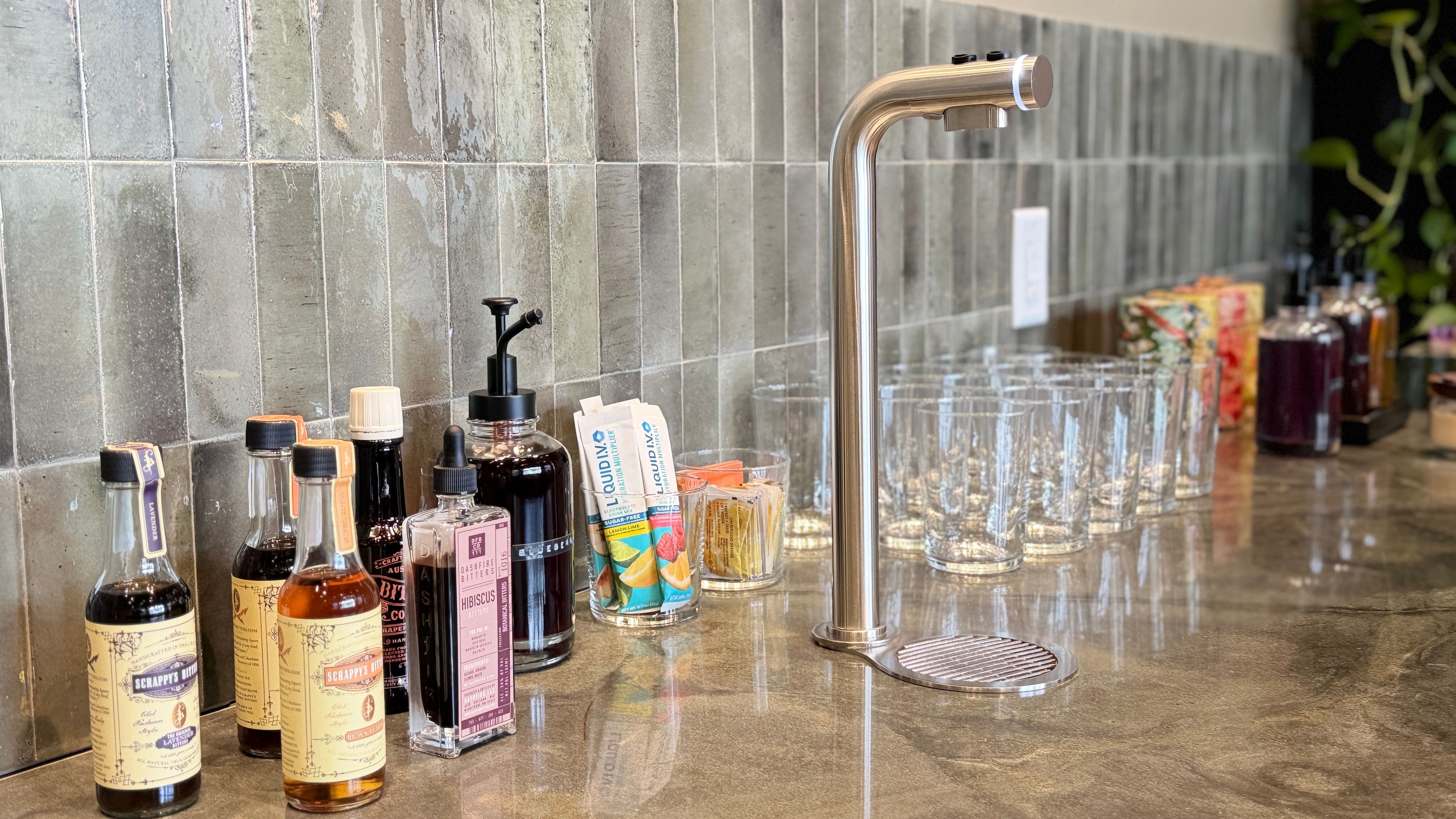 Lost Office beverage station