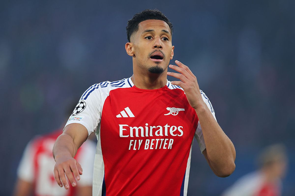 William Saliba. Picture by Getty Images