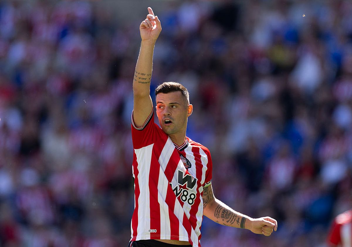 Granit Xhaka impressed back in the Premier League with Sunderland. Picture by Getty Images