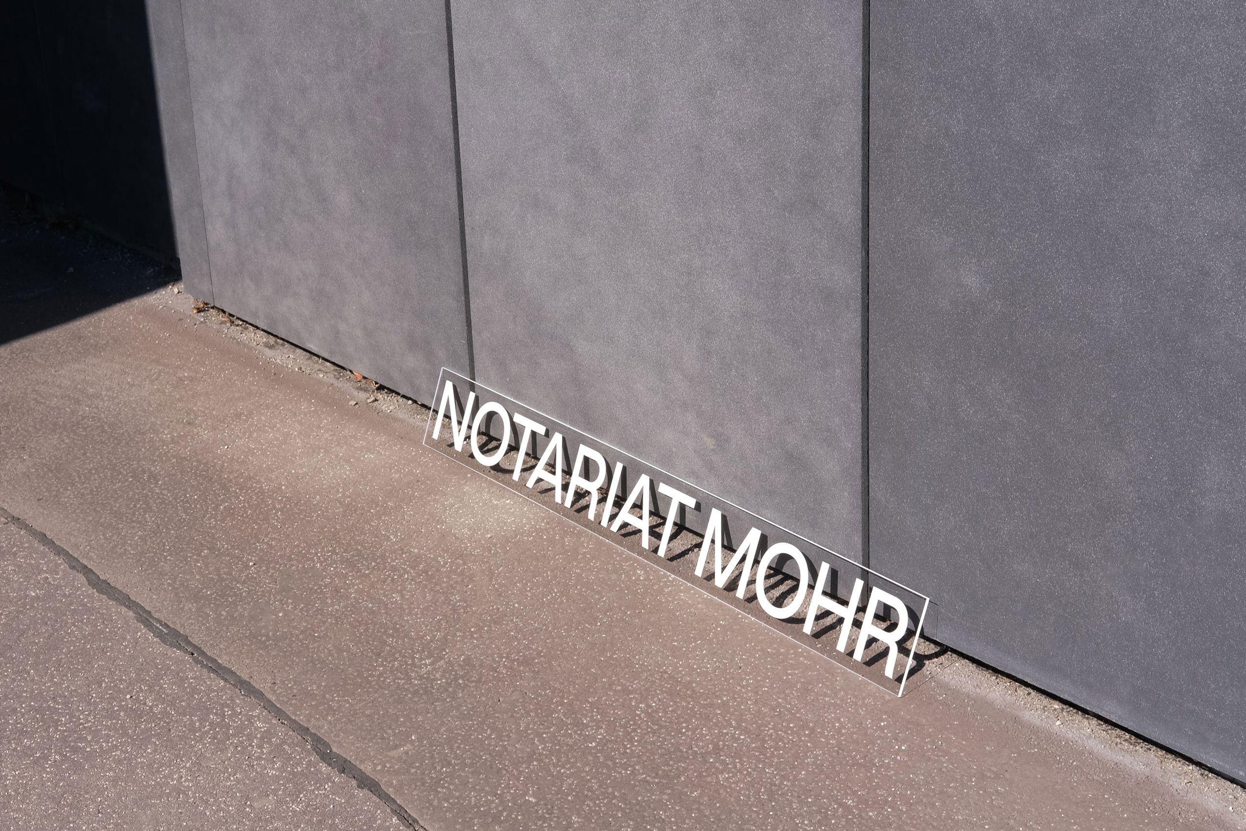 Notariat Mohr Branding