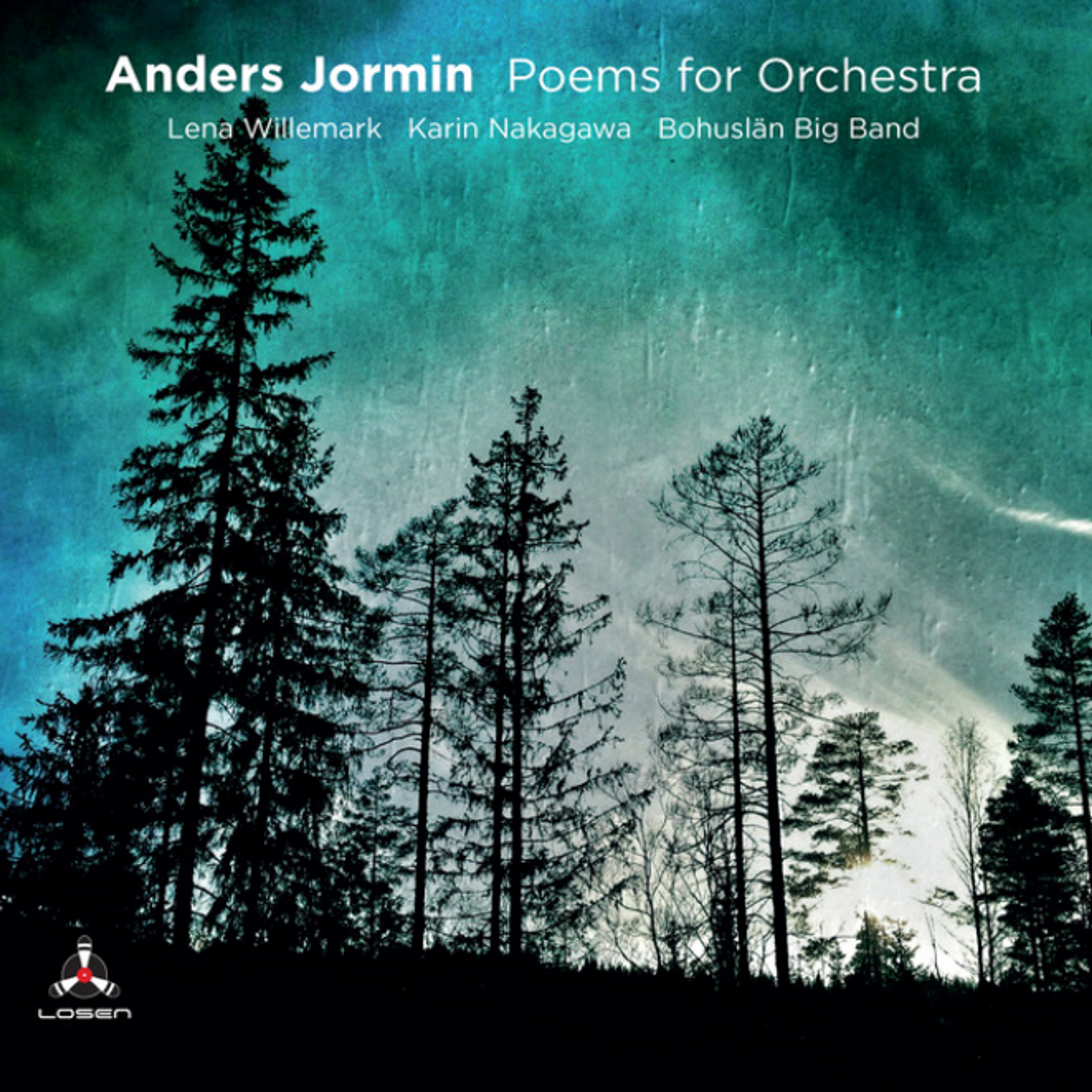 Skivomslag Poems for Orchestra.