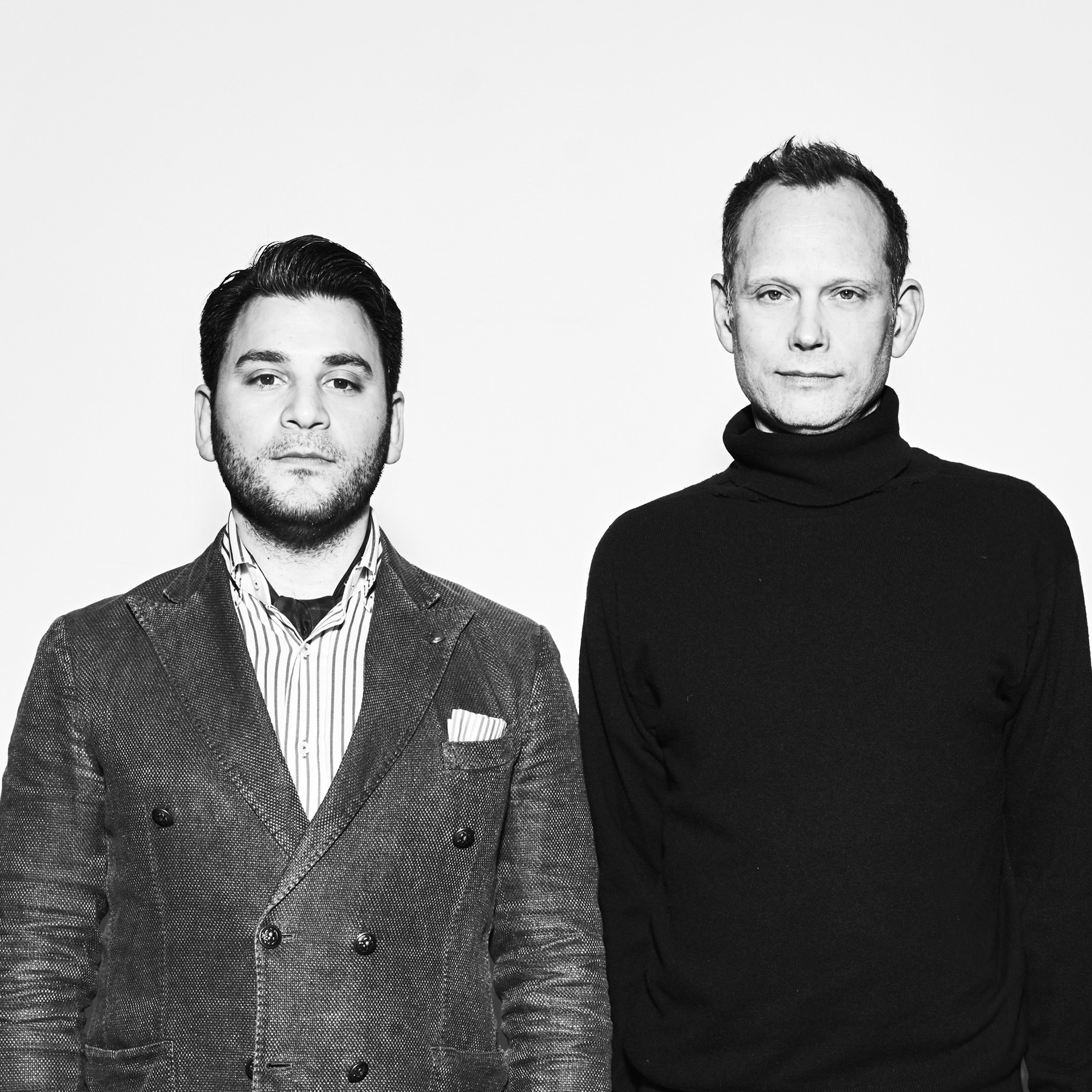 Porträtt av Daniel Boyacioglu och Mathias Landæus.