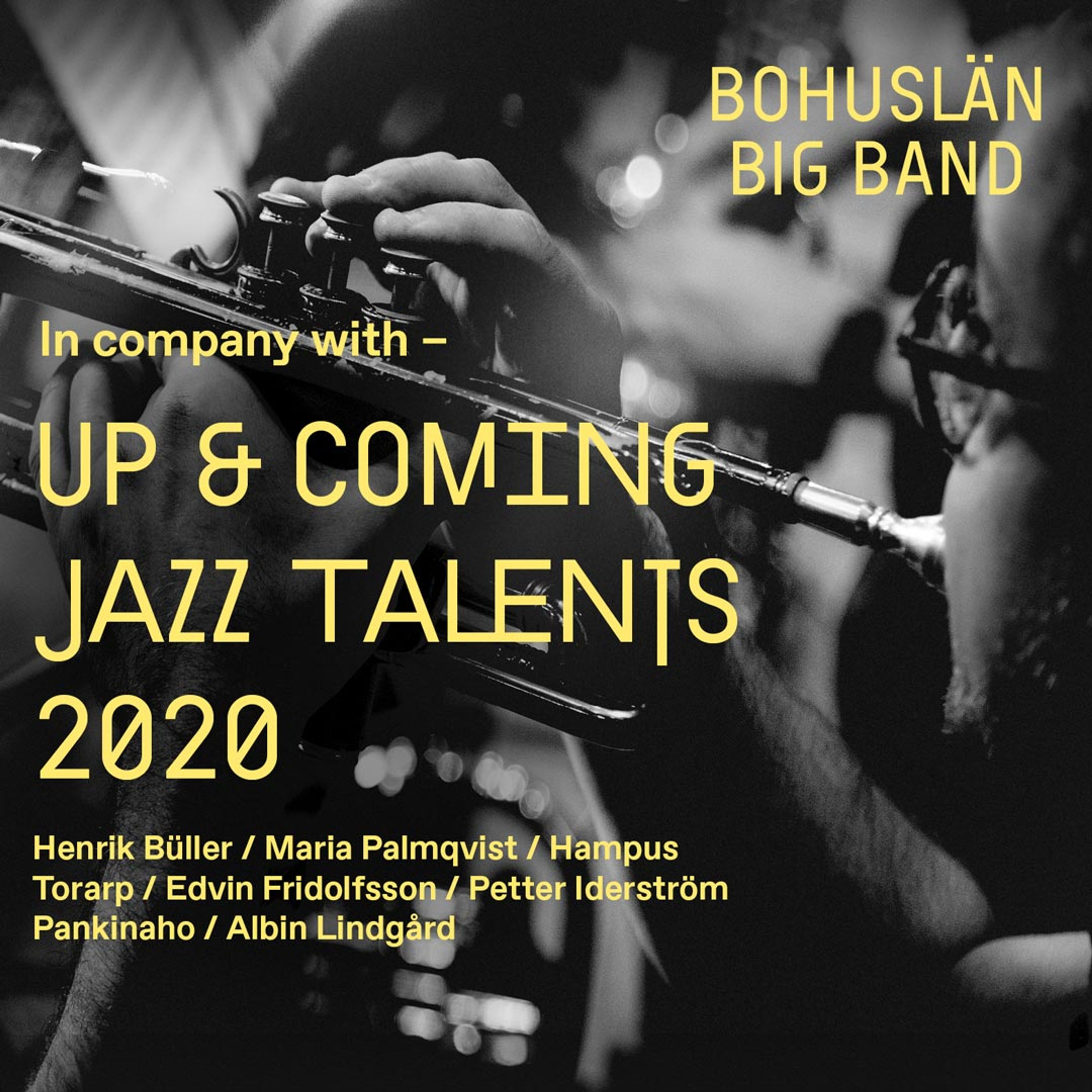 Skivomslag för Up & Coming Jazz Talents