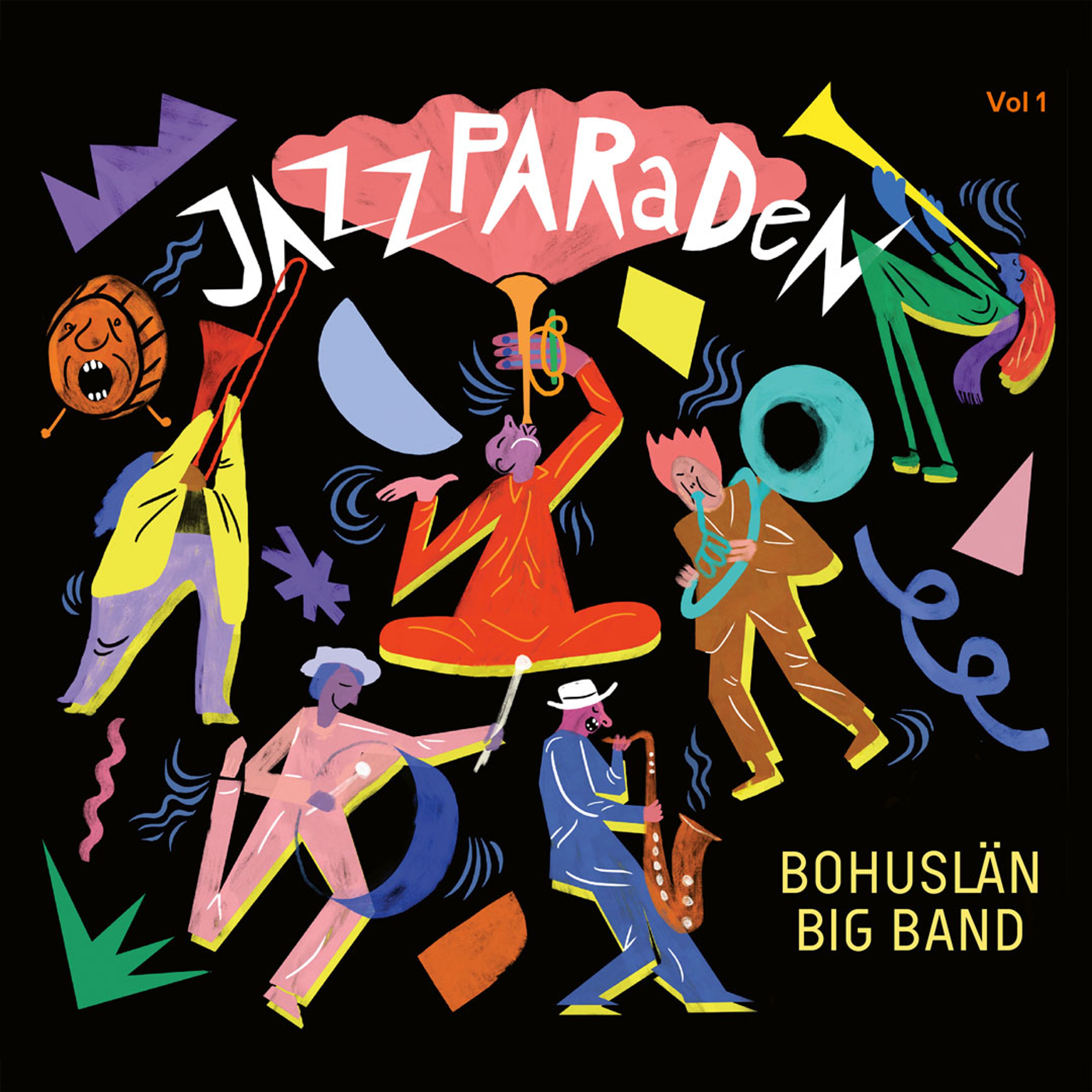 Skivomslag Jazzparaden vol. 1