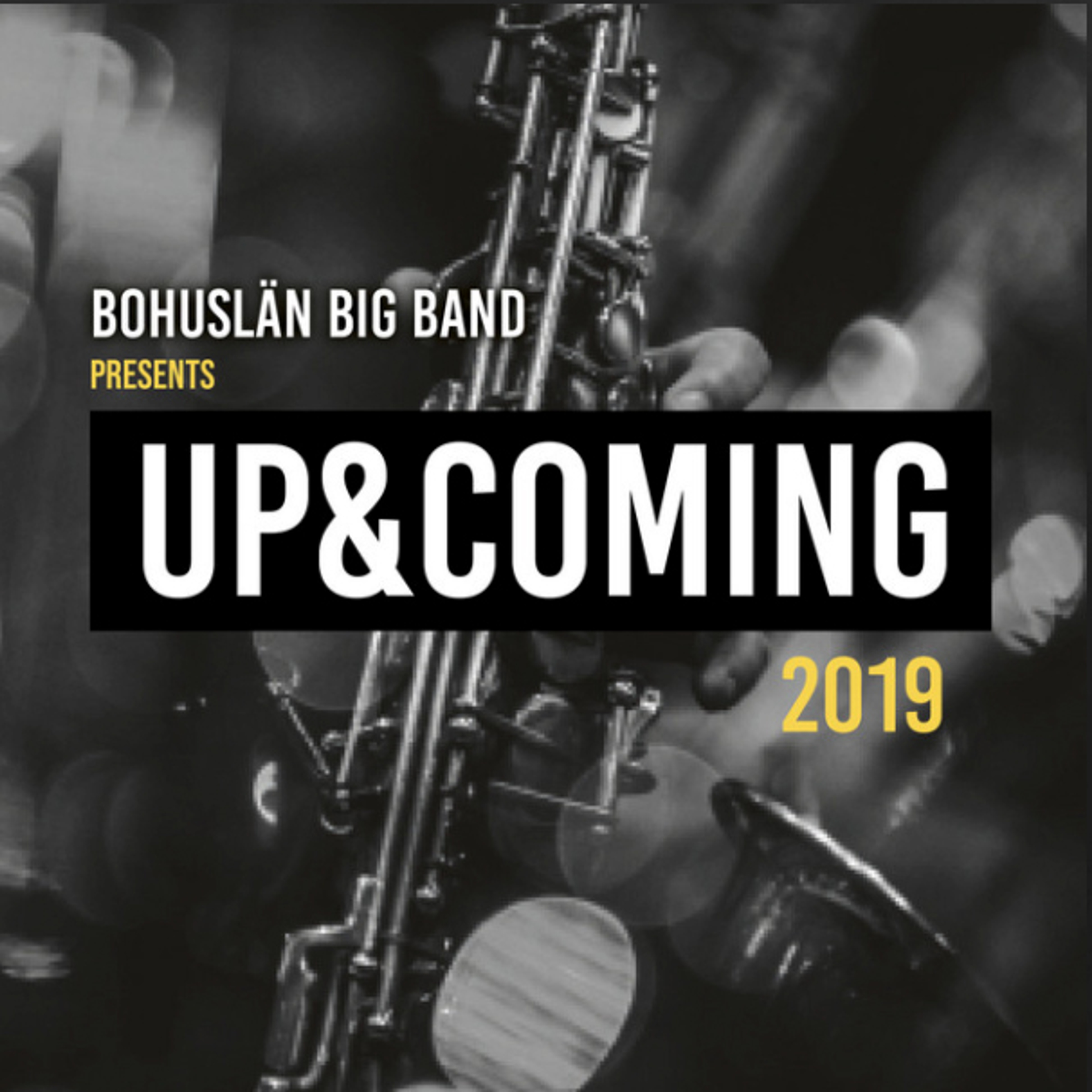 Skivomslag Up & Coming Jazz Talents 2019.