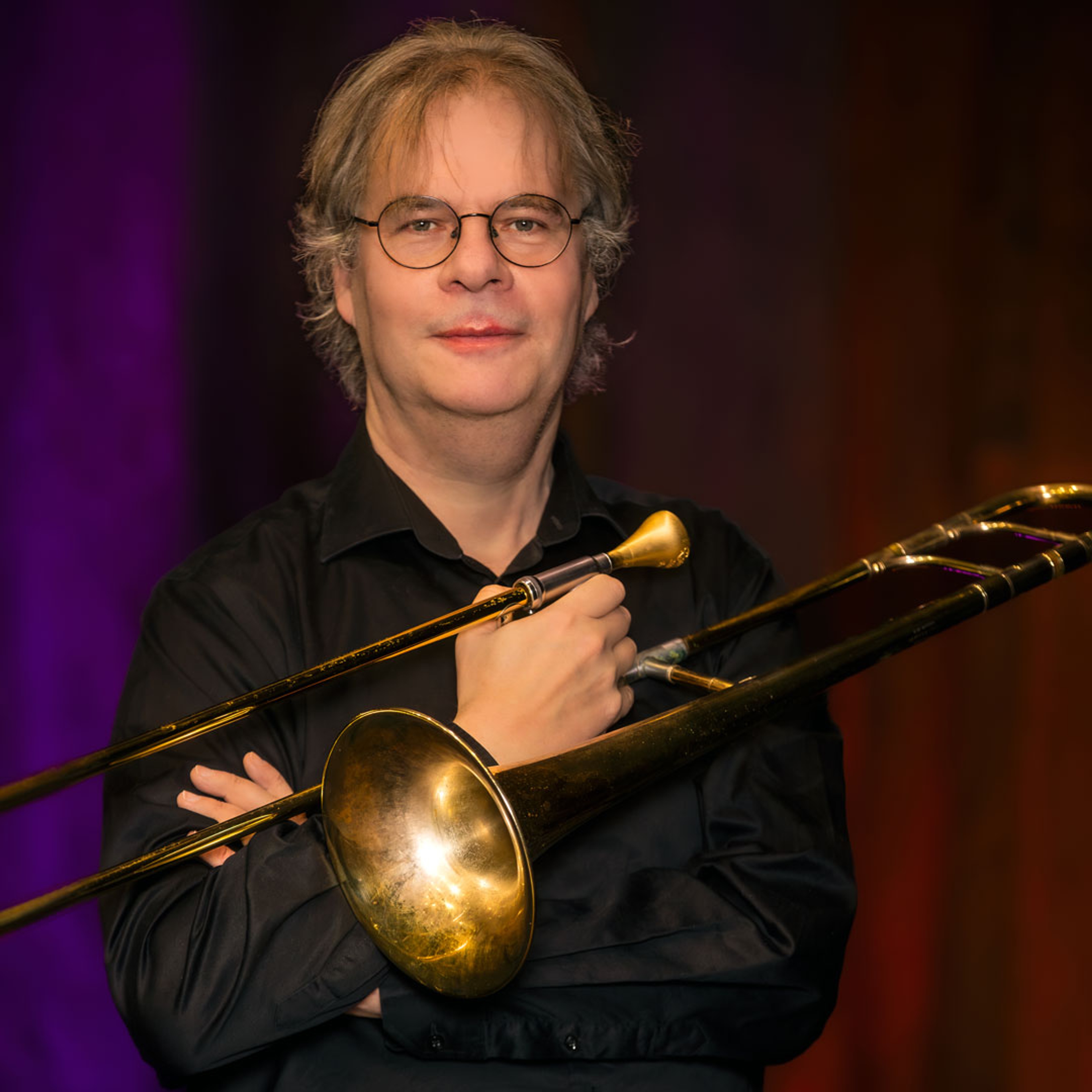 Niclas Rydh spelar trombon.