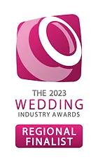 The 2023 Wedding Industry Awards Regional Finalist