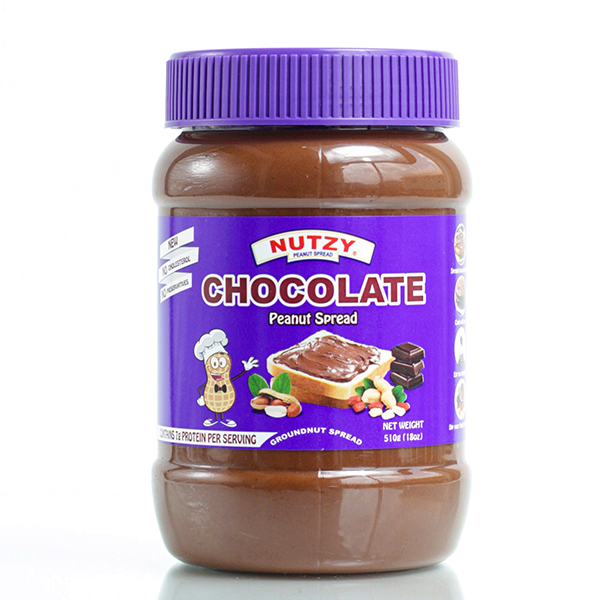 Nutzy Chocolate Peanut Spread 510g