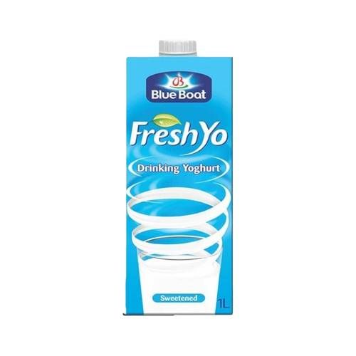 Fresh Yo Yoghurt (Strawberry & Plain) 1L