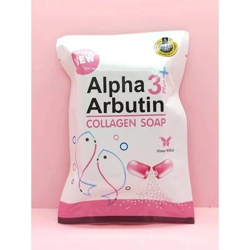 Alpha 3 Plus Arbutin Collagen Whitening Soap